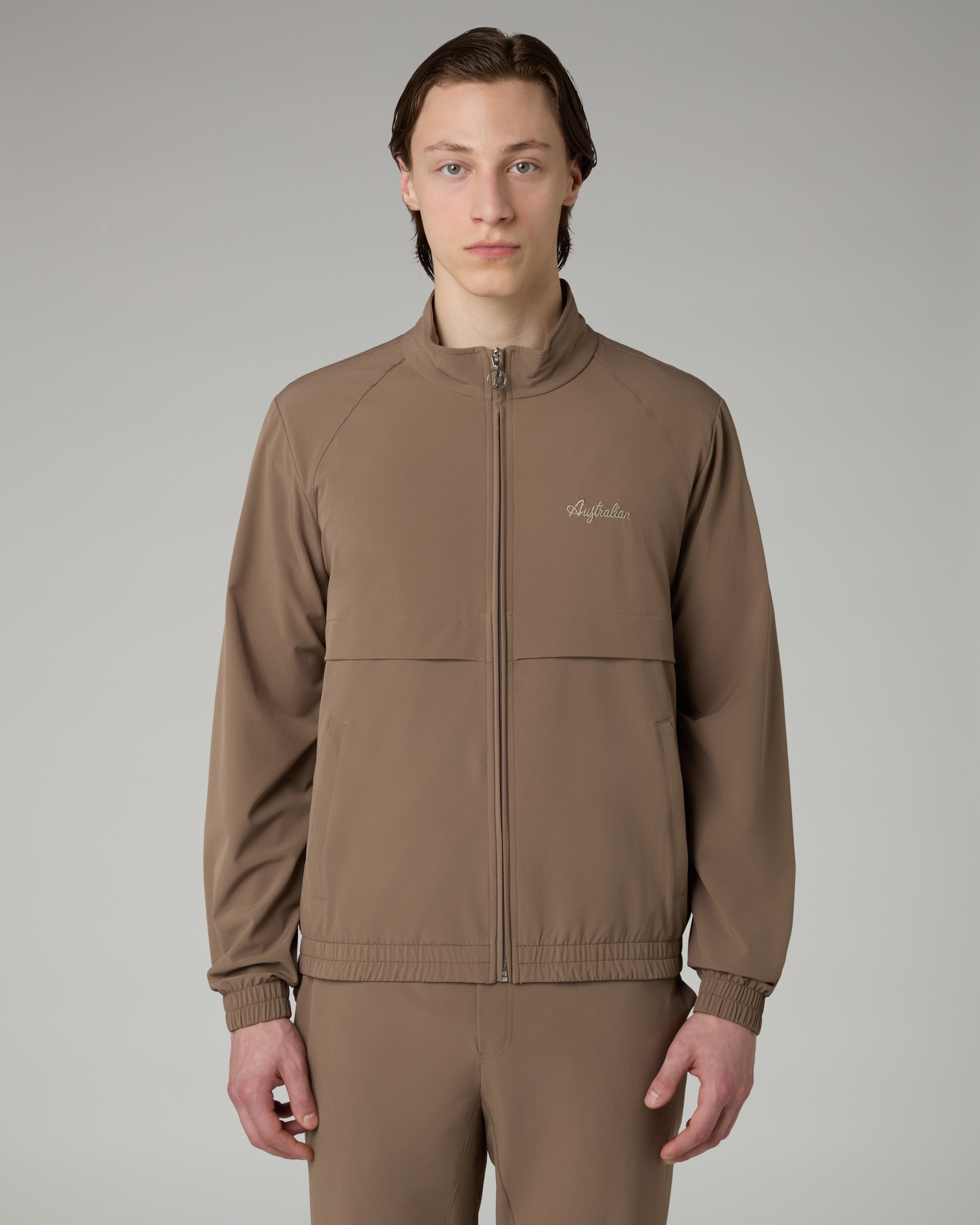 australian-doric-track-jacket-slam-bi-elastica-full-zip image 1