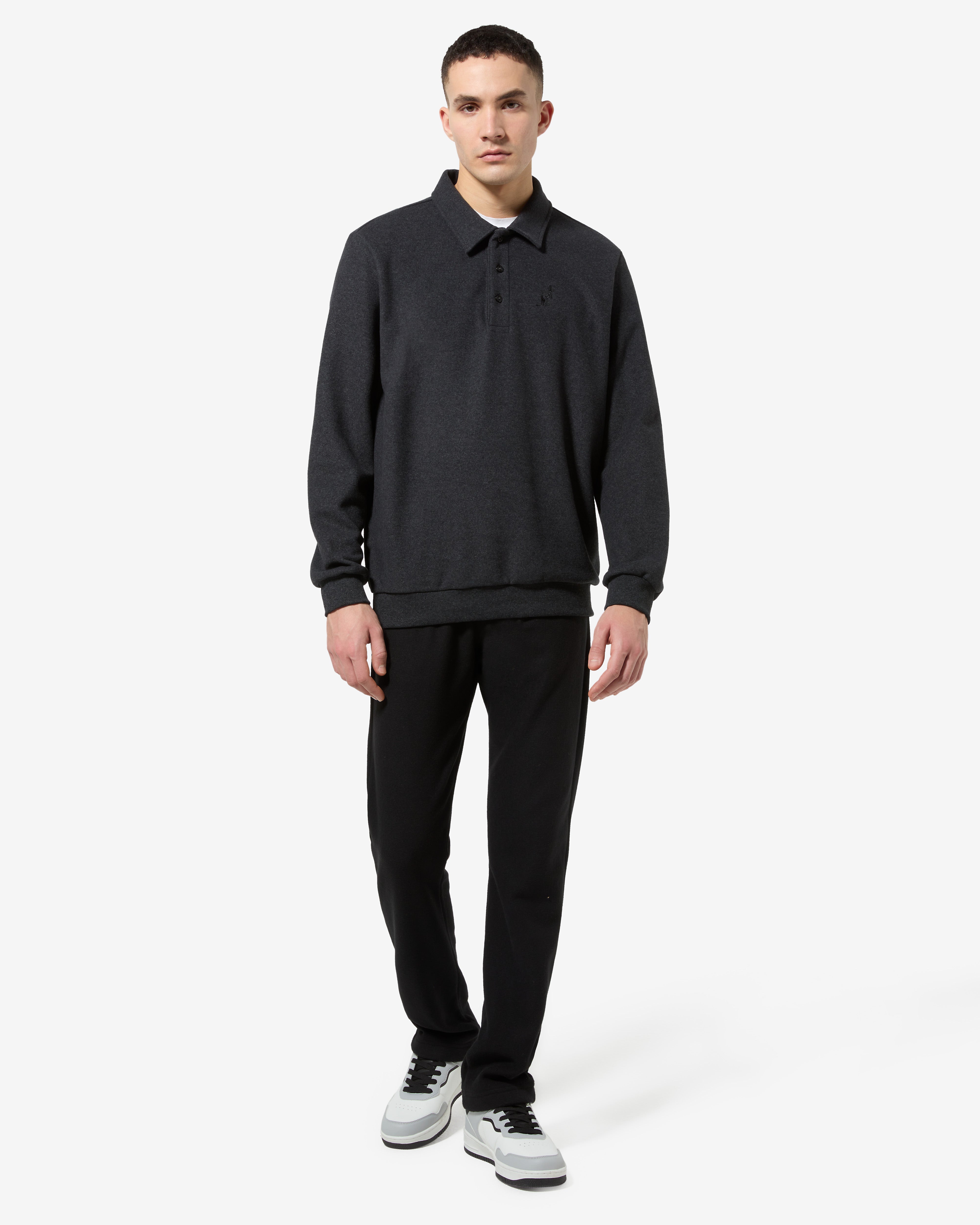 australian-softech-pantalone-tuta-nero-track-pant-elastico image 2