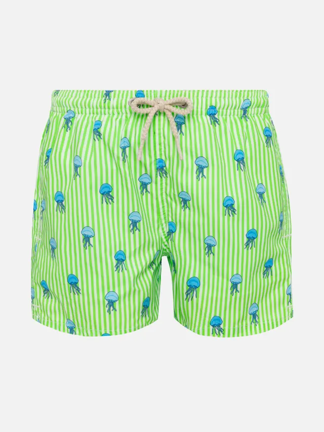 mc2-saint-barth-comfort-light-jr-costume-mare-bambino-stampa-calamari-verde image 1