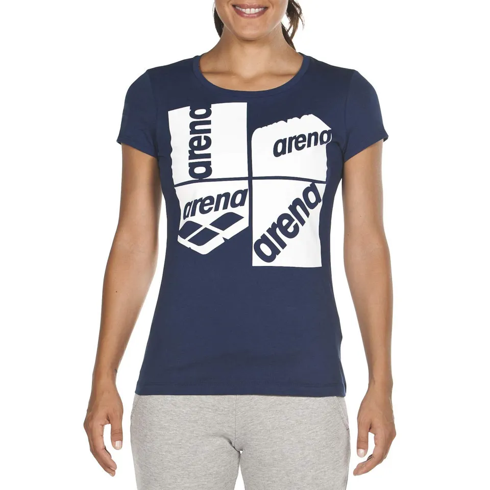 arena-essential-maglia-donna-girocollo image 1