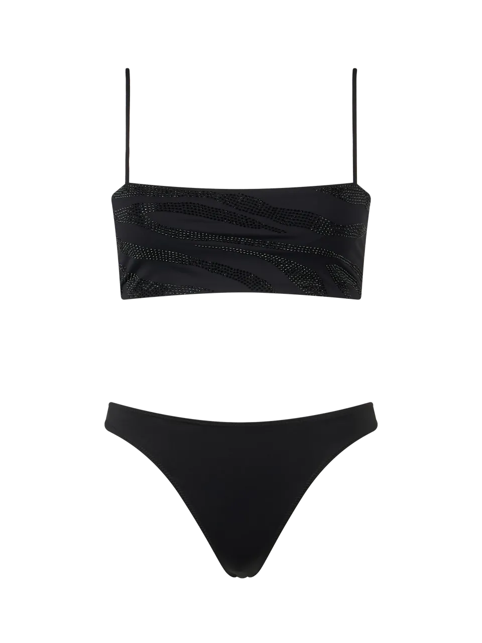 mc2-saint-barth-bikini-donna-athena-naomi-fascia-zebra-con-strass-nero image 1