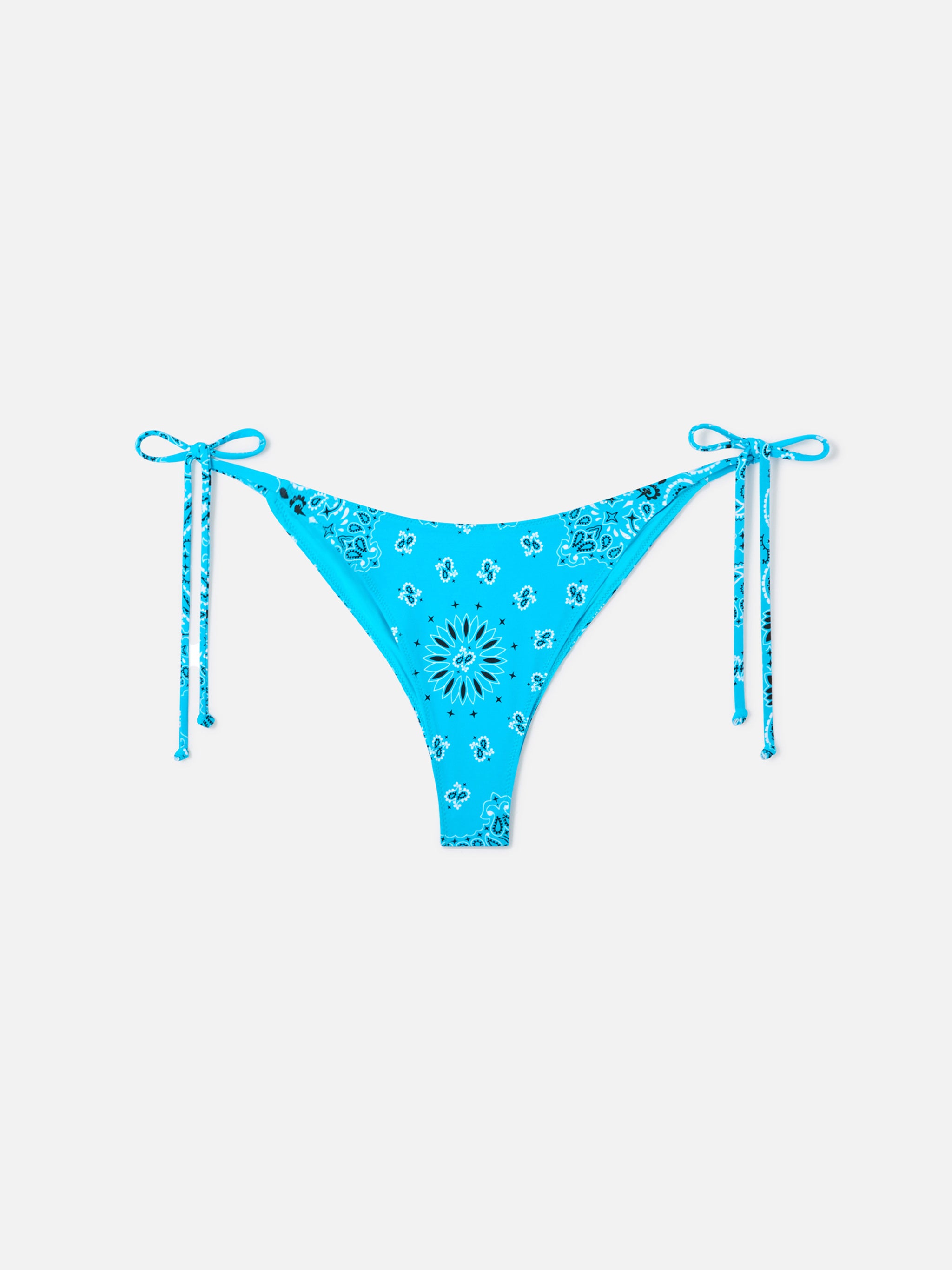 mc2-saint-barth-slip-mare-marielle-donna-stampa-bandana-azzurra image 1