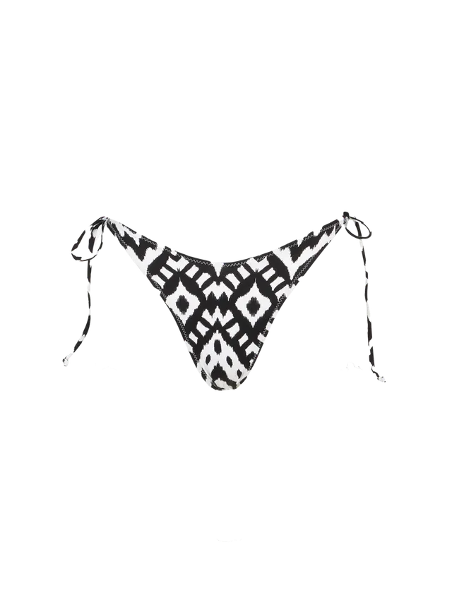 mc2-saint-barth-slip-mare-norah-con-stampa-ikat-bianco-e-nero-da-donna image 1