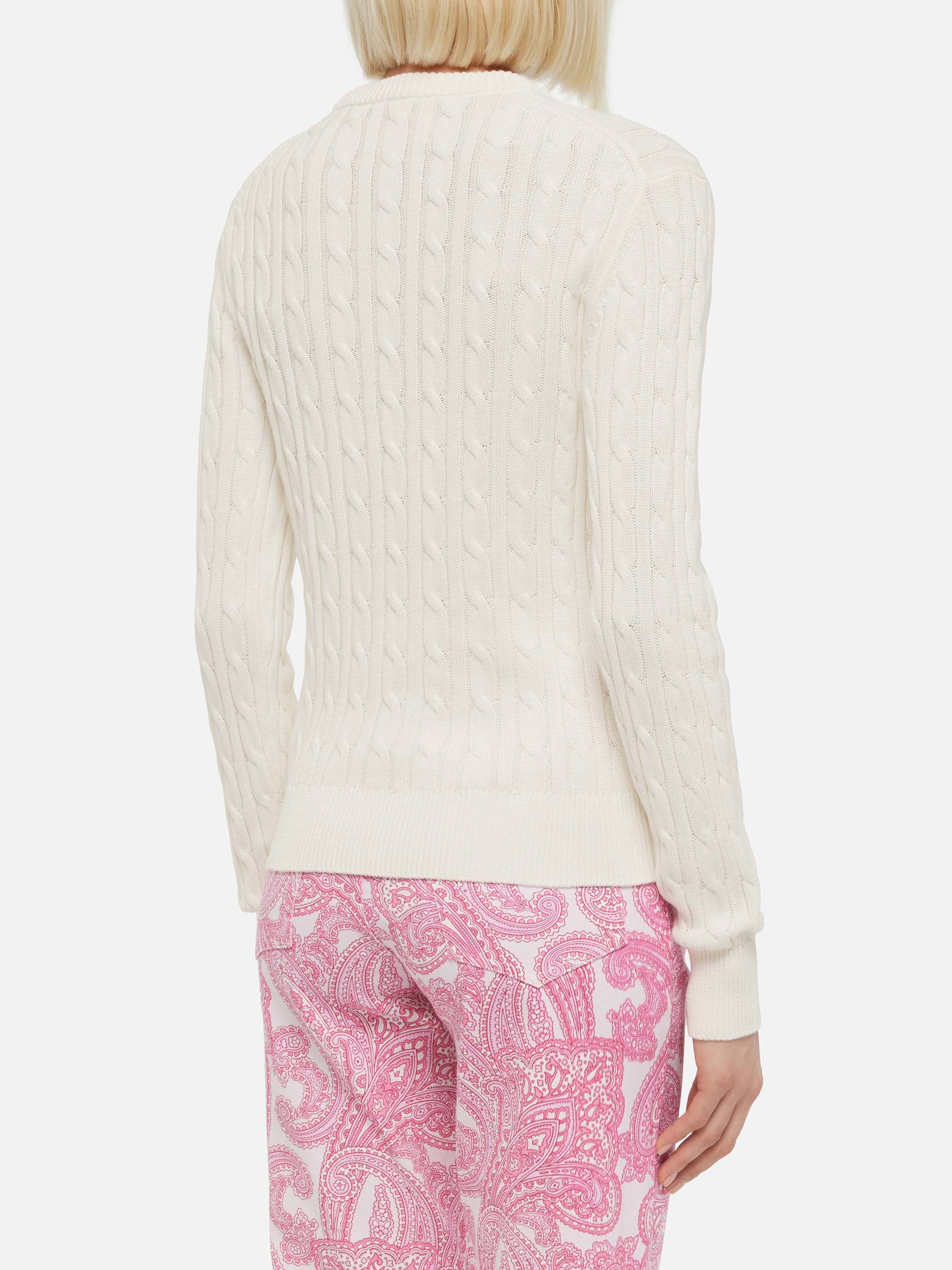 mc2-saint-barth-maglione-new-queen-in-cotone-a-trecce-color-bianco-panna image 3