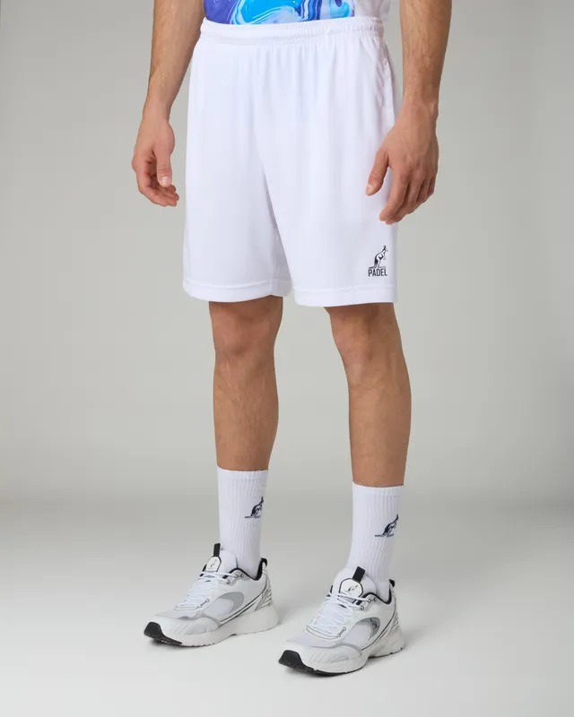 australian-basic-padel-short-pantaloncino-padel-bianco image 1