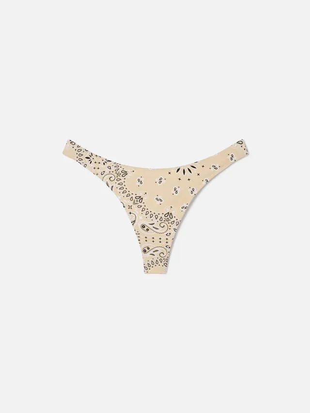 mc2-saint-barth-naomi-slip-mare-donna-brasiliana-bandana-beige image 1