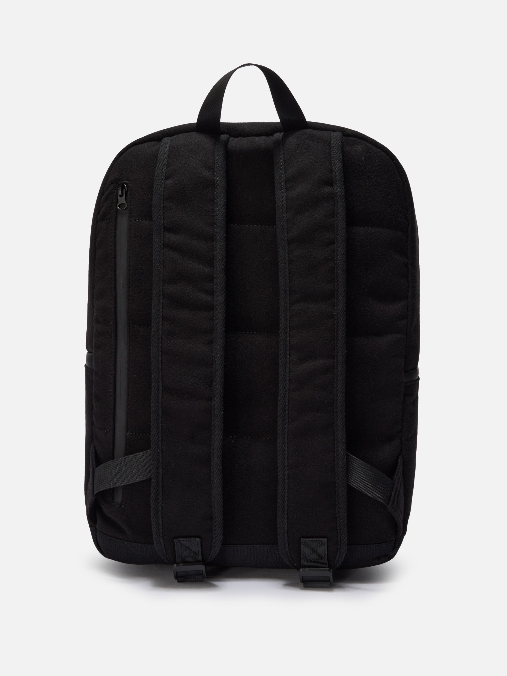 mc2-saint-barth-wallin-felt-zaino-misto-lana-nero-con-dettagli-in-pelle-55x35x25 image 4