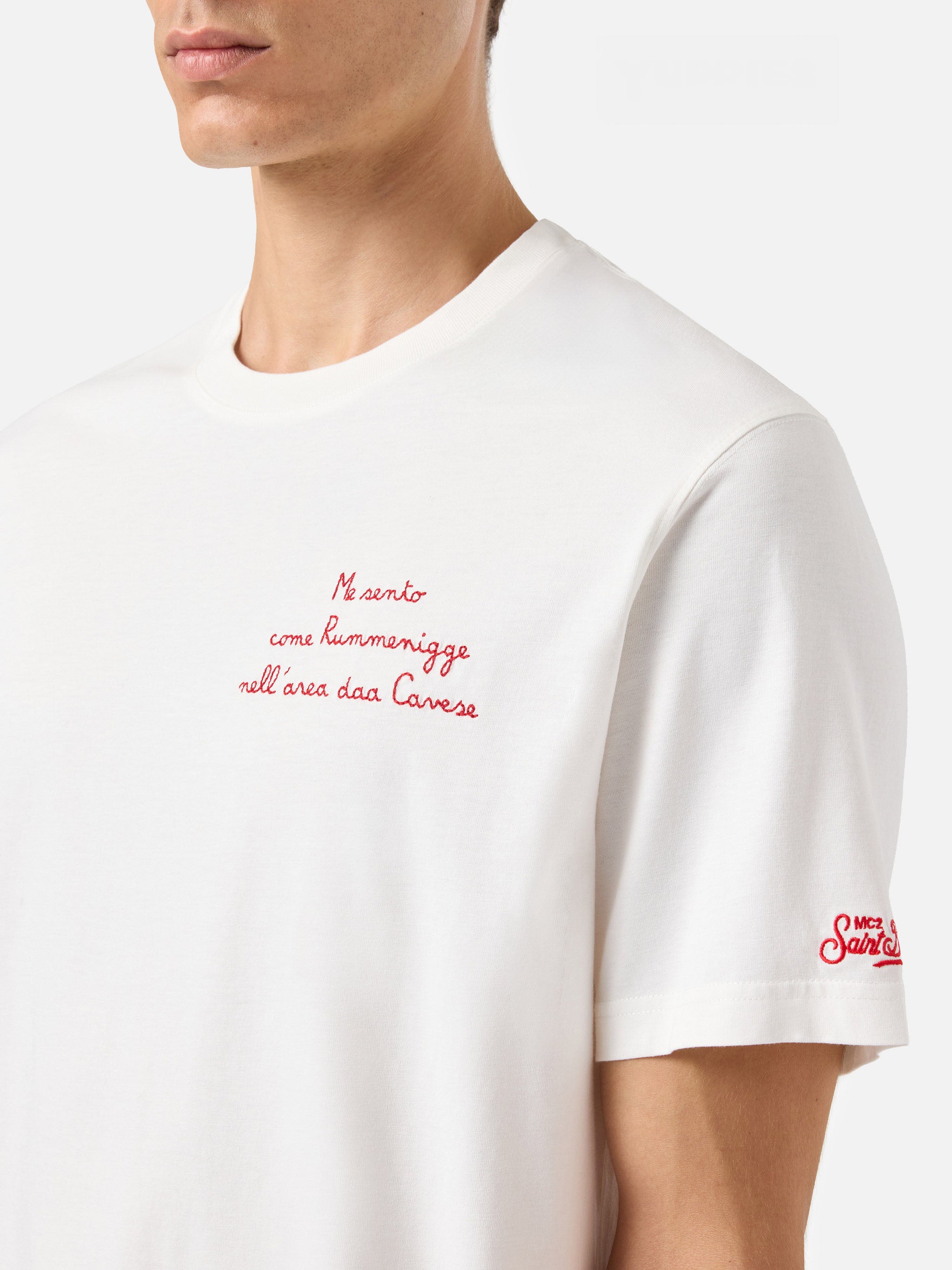 mc2-saint-barth-t-shirt-uomo-arnott-in-cotone-pesante-bianca-yuppies-edizione-sp image 1