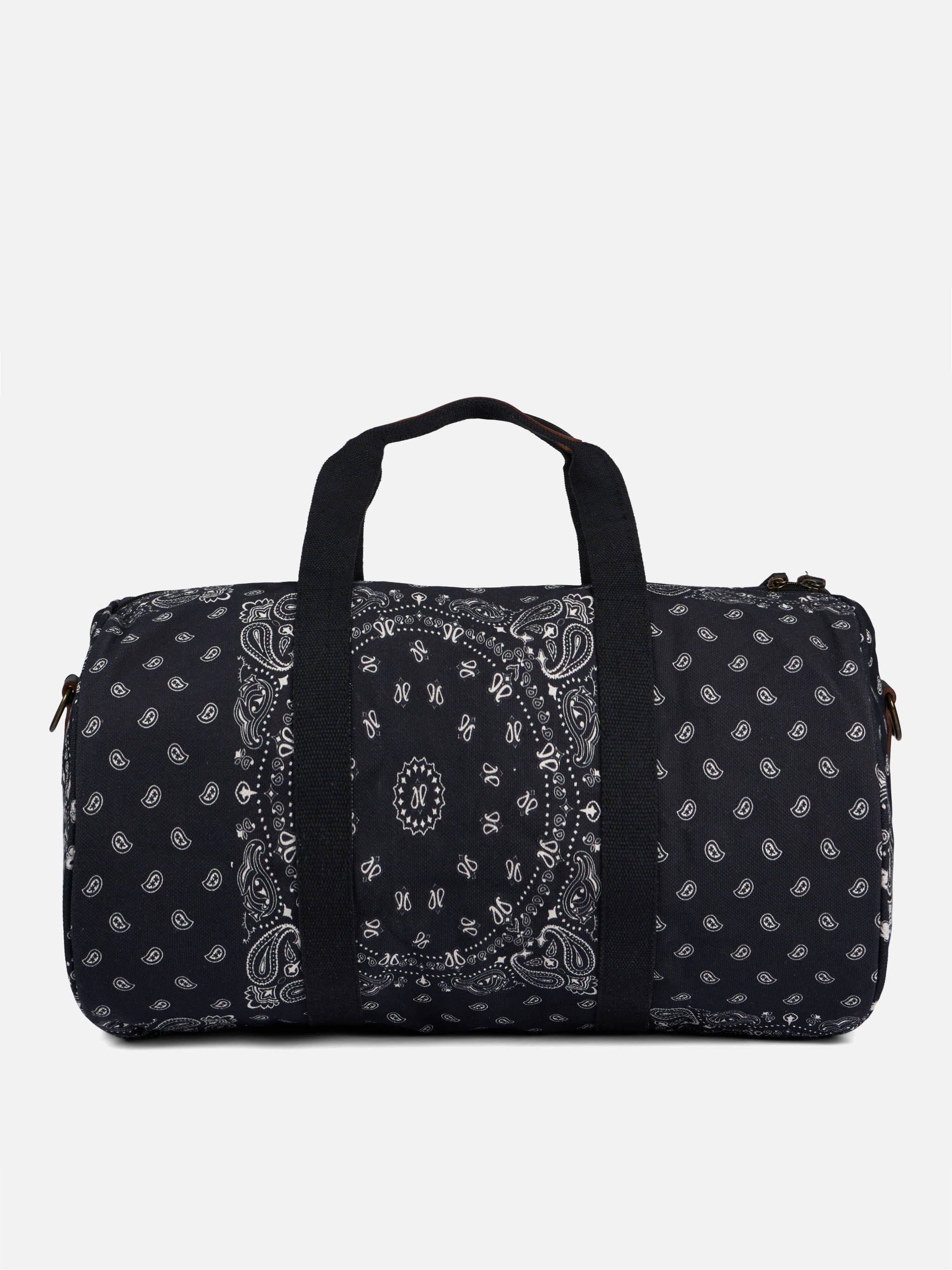 mc2-saint-barth-jetleg-round-borsone-viaggio-cotone-bandana-nero image 2