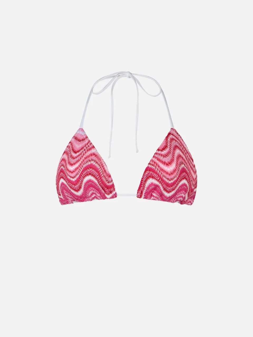 mc2-saint-barth-costume-da-bagno-donna-leah-con-top-a-triangolo-in-maglia-rasche image 1