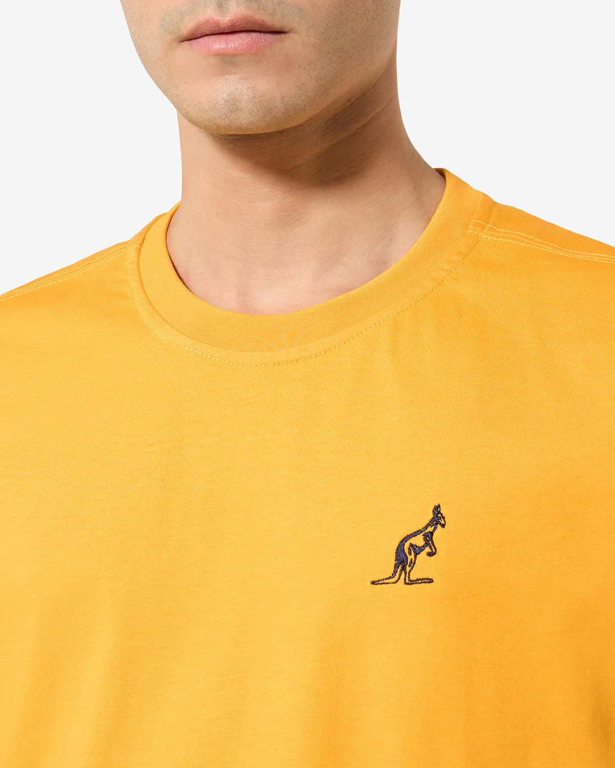 australian-club-t-shirt-court-uomo-cotone-regular-fit image 4