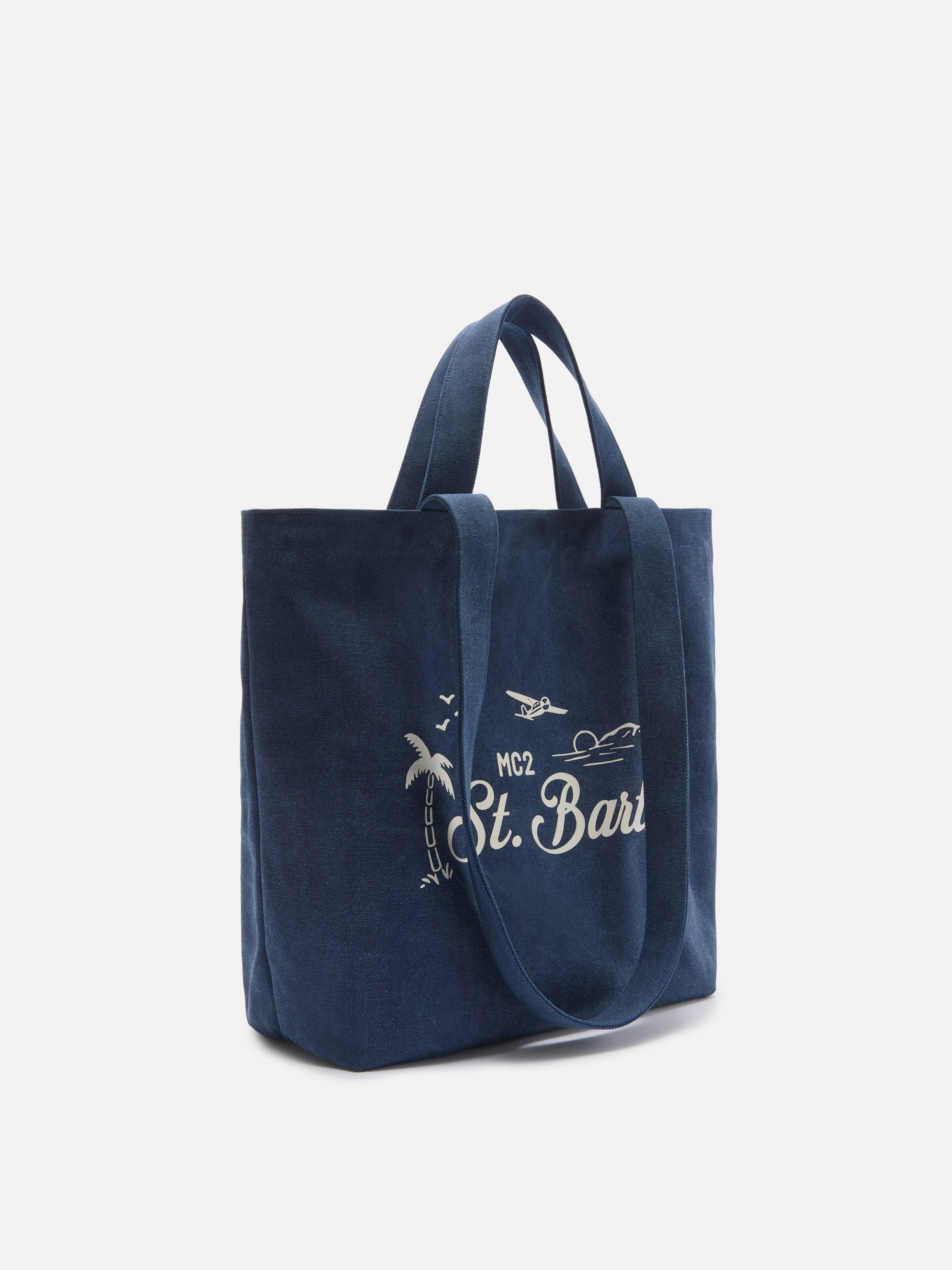 mc2-saint-barth-borsa-tote-essential-beach-in-cotone-blu-navy-48x36x15-cm-con-lo image 3