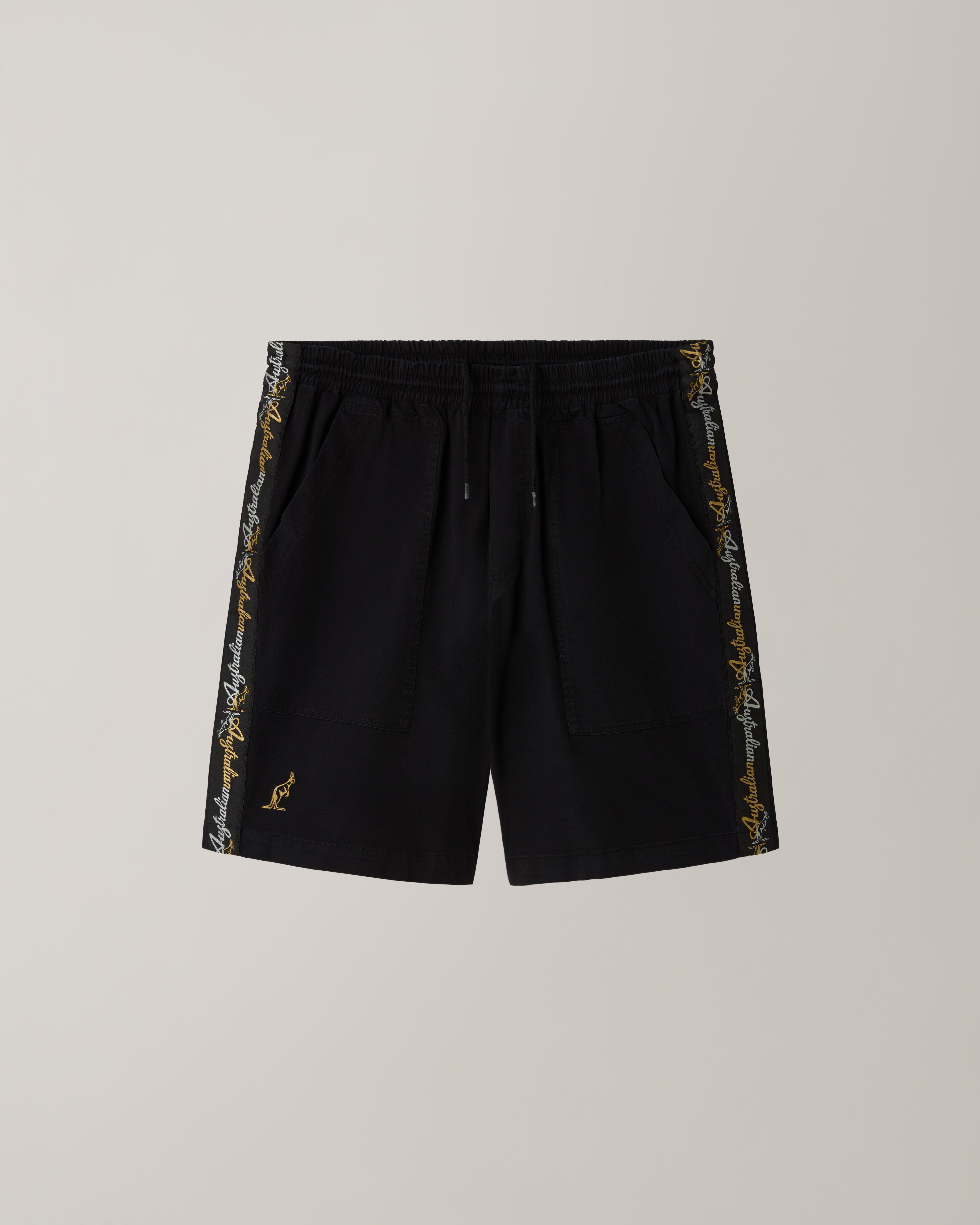 australian-mirage-banda-short-shorts-cotton-twill-nero-lux image 6