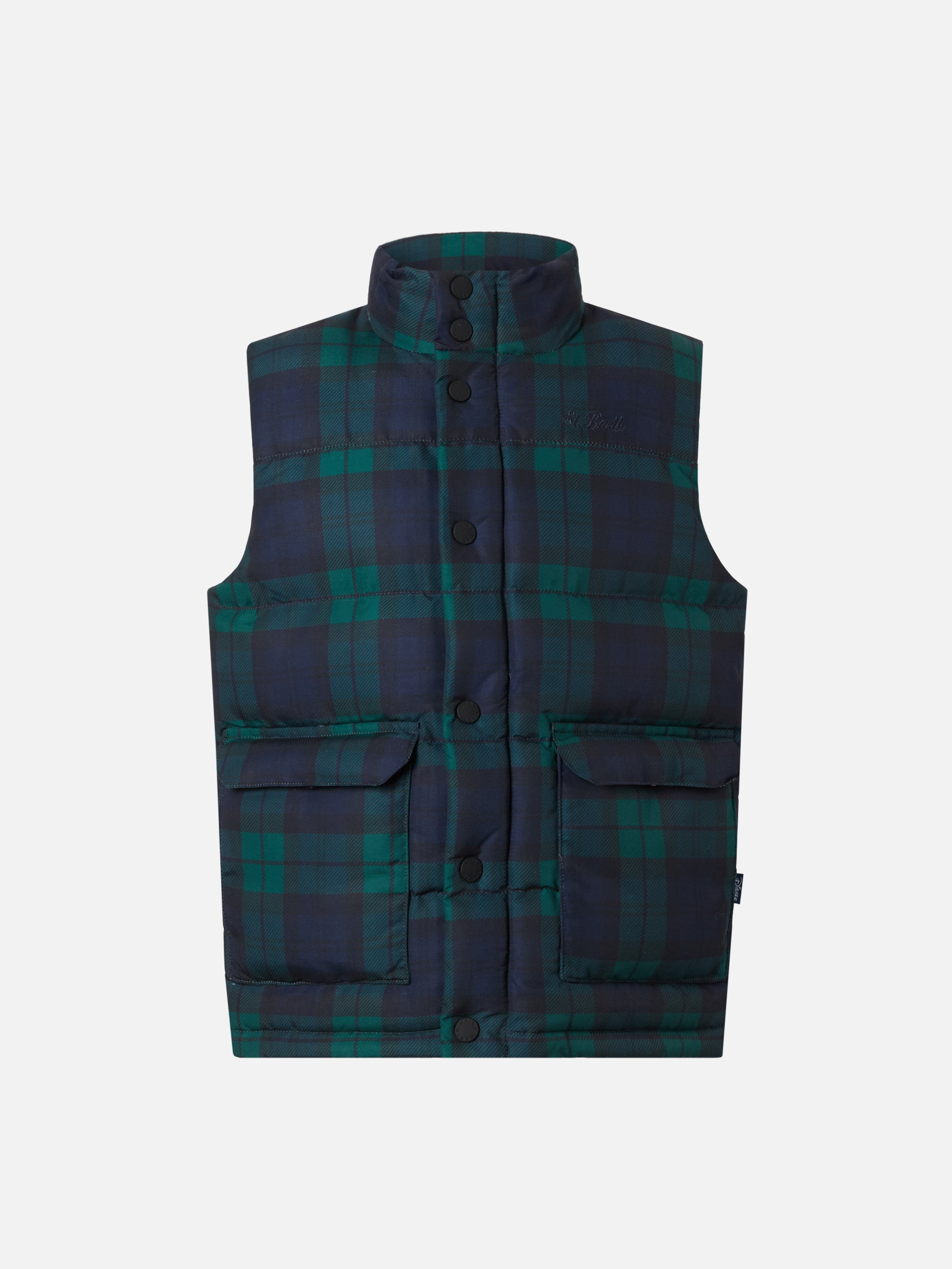 mc2-saint-barth-morris-jr-gilet-imbottito-bambino-blu-mickey-disney-special-edit image 2