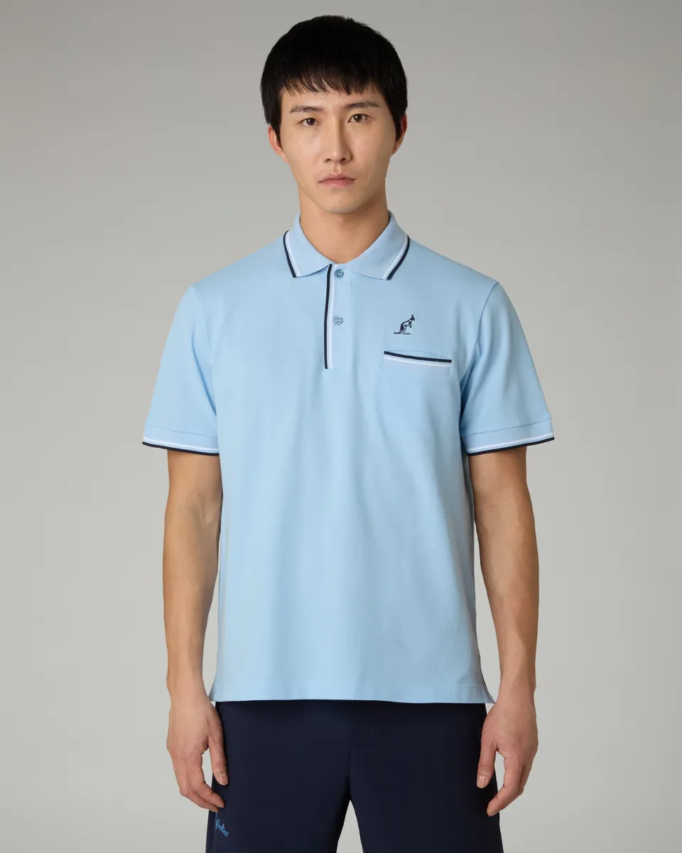 australian-pocket-piquet-polo-shirt-azzurro-pastello image 1