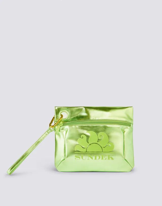 sundek-goldenwave-borsa-clutch-laminata-con-logo-22x27-cm image 1