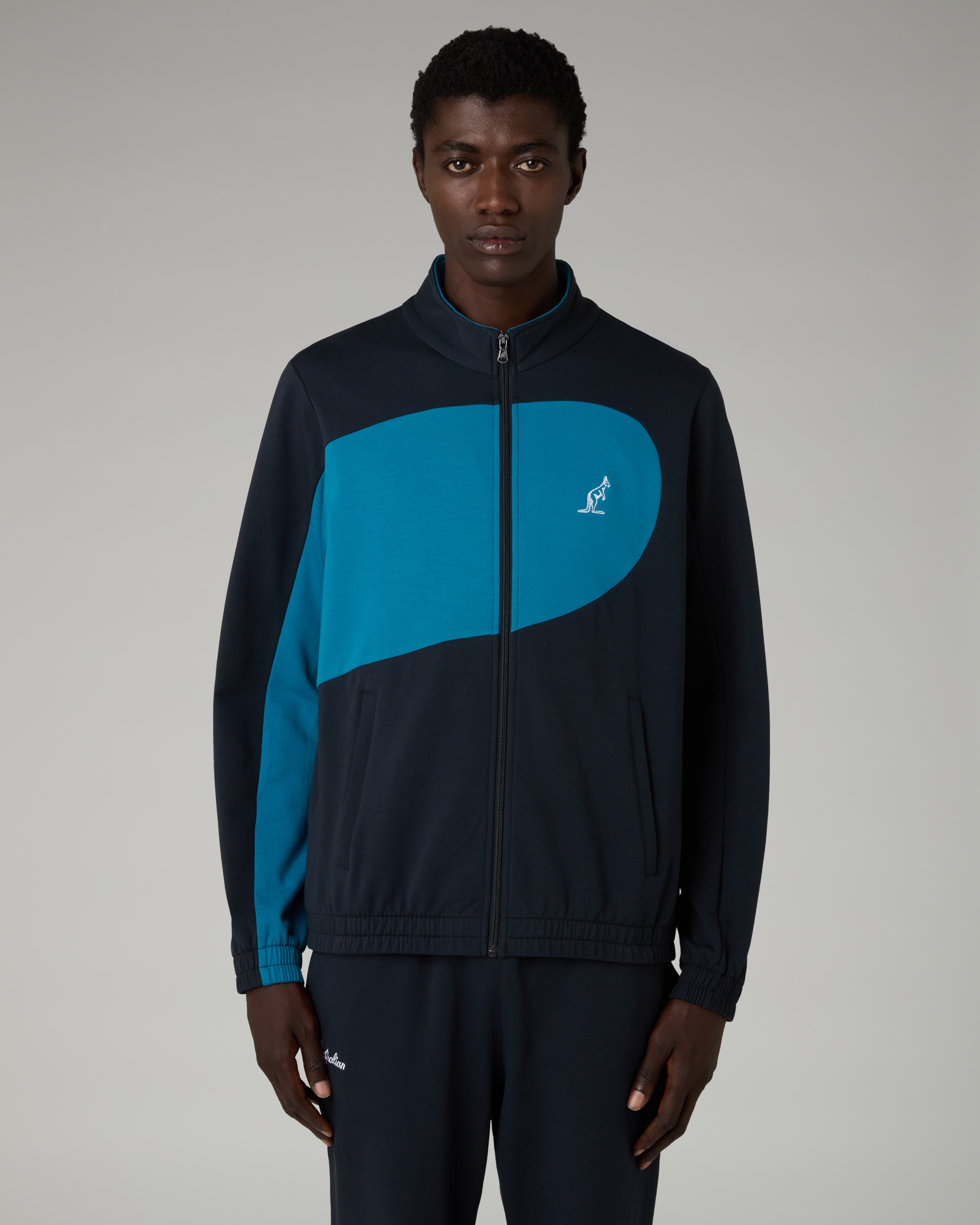 australian-dune-tracksuit-tuta-completa-in-felpa-blu-navy-made-in-italy image 3