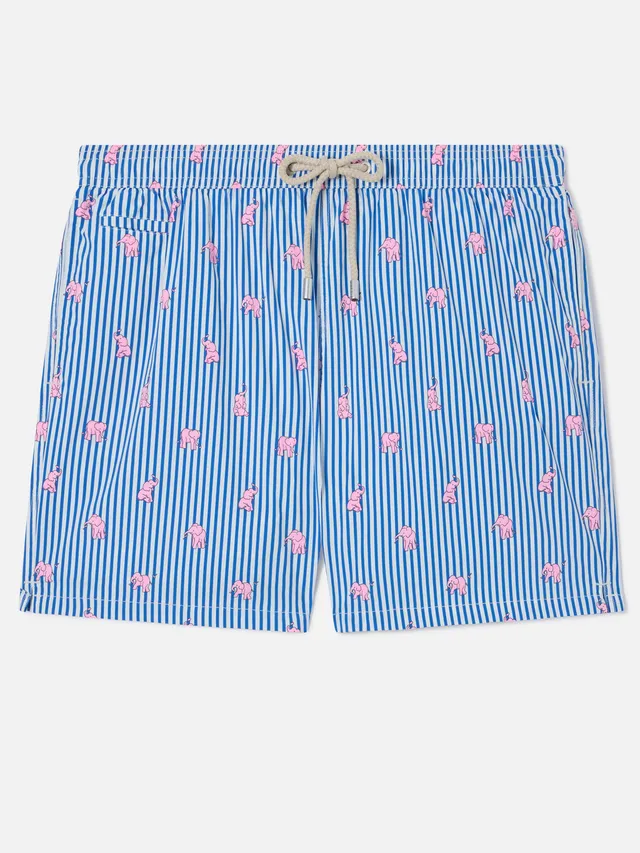 mc2-saint-barth-costume-mare-lighting-micro-navy-con-stampa-elefanti-all-over image 1