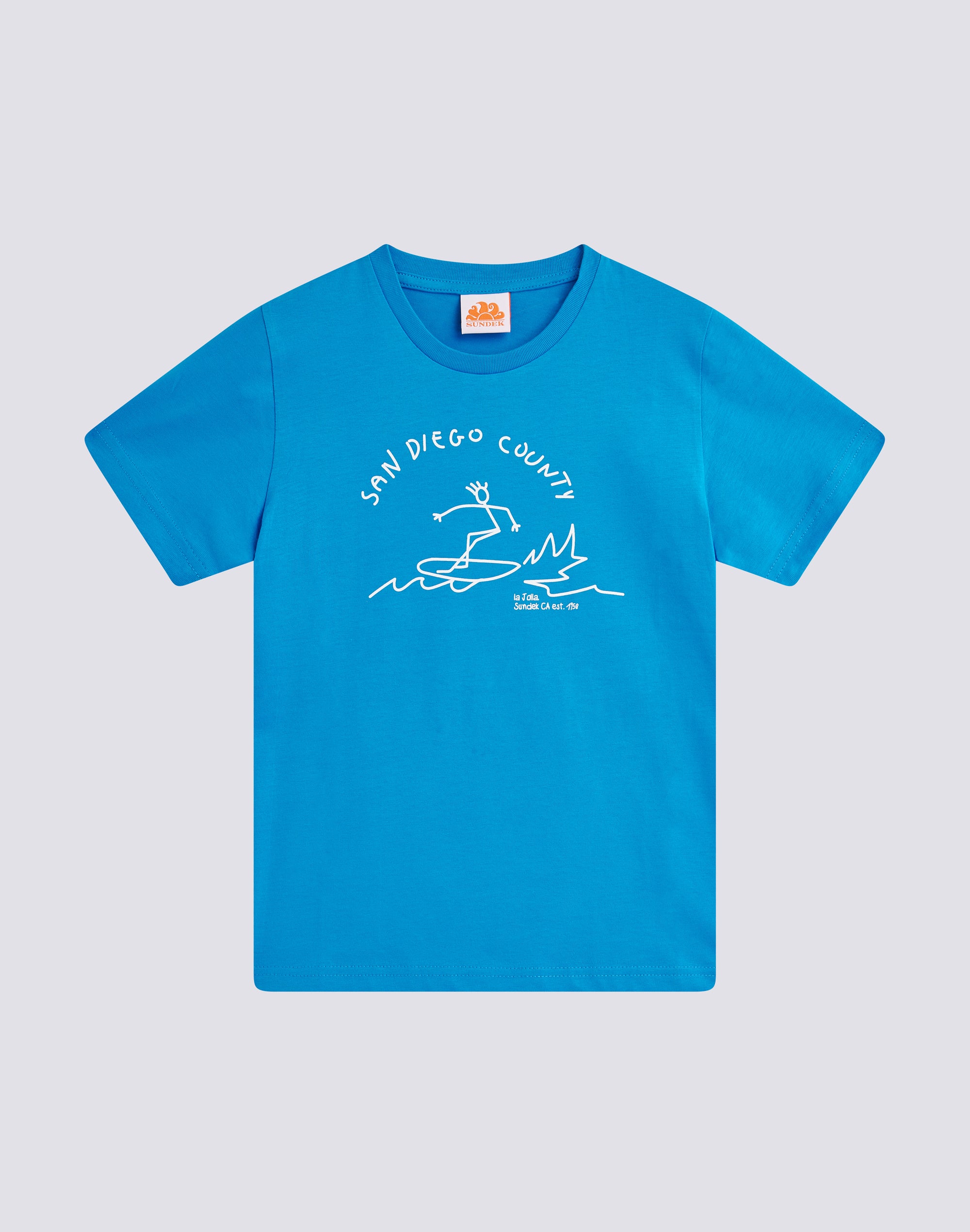 sundek-t-shirt-bambino-san-diego-county-manica-corta image 1