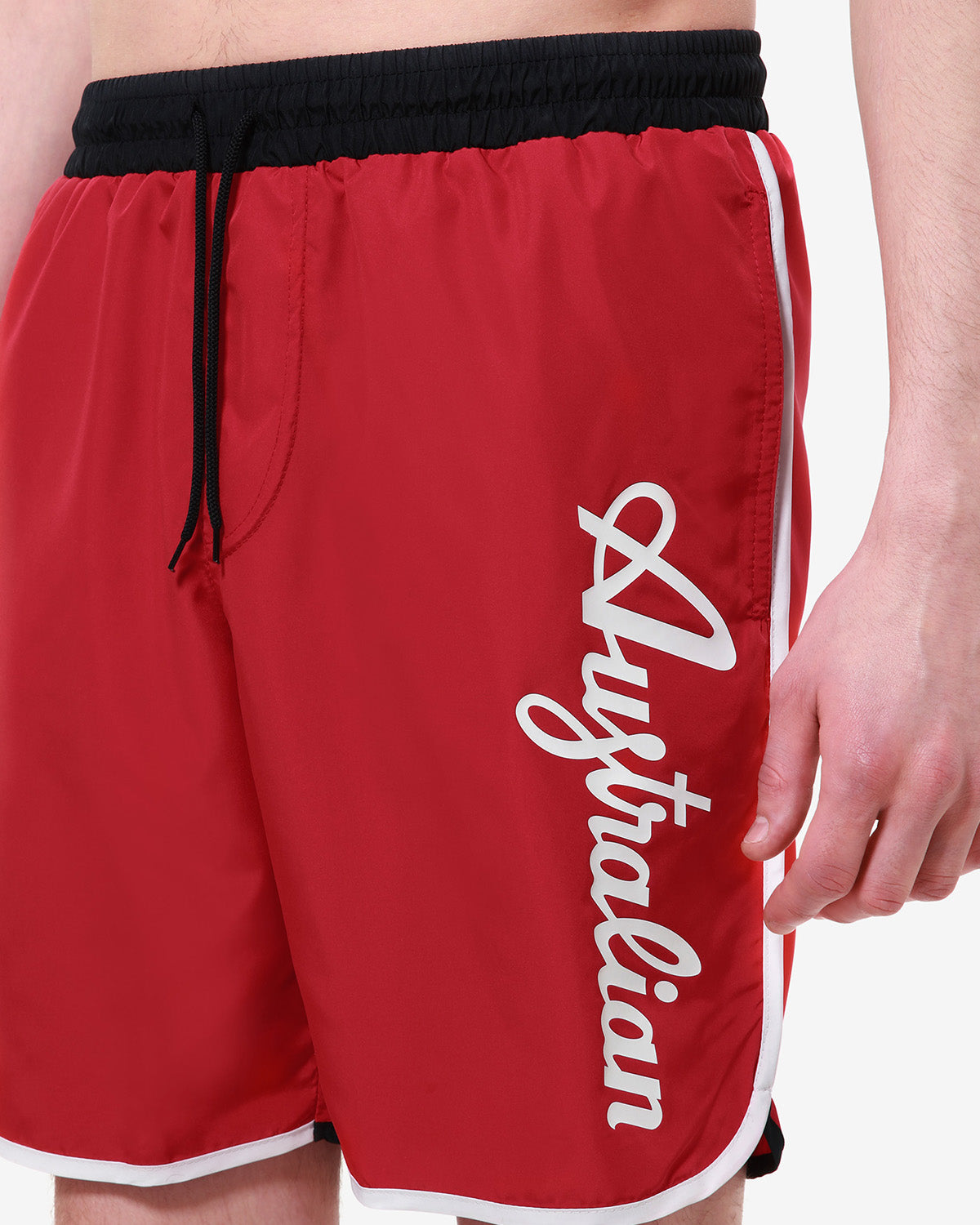 australian-logo-swimshort-costume-mare-rosso-vivo image 4