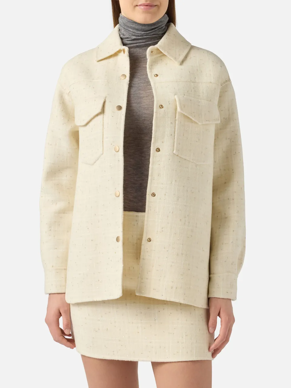 mc2-saint-barth-giacca-chantel-in-tweed-bianco-con-paillettes image 1