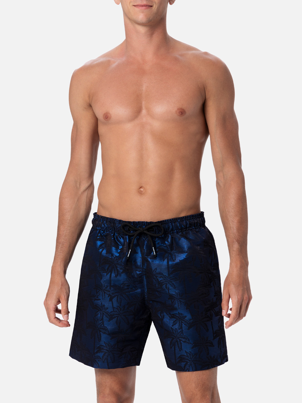 mc2-saint-barth-costume-harbour-the-riviera-ripstop-palme-blu-e-bianco-uomo image 3