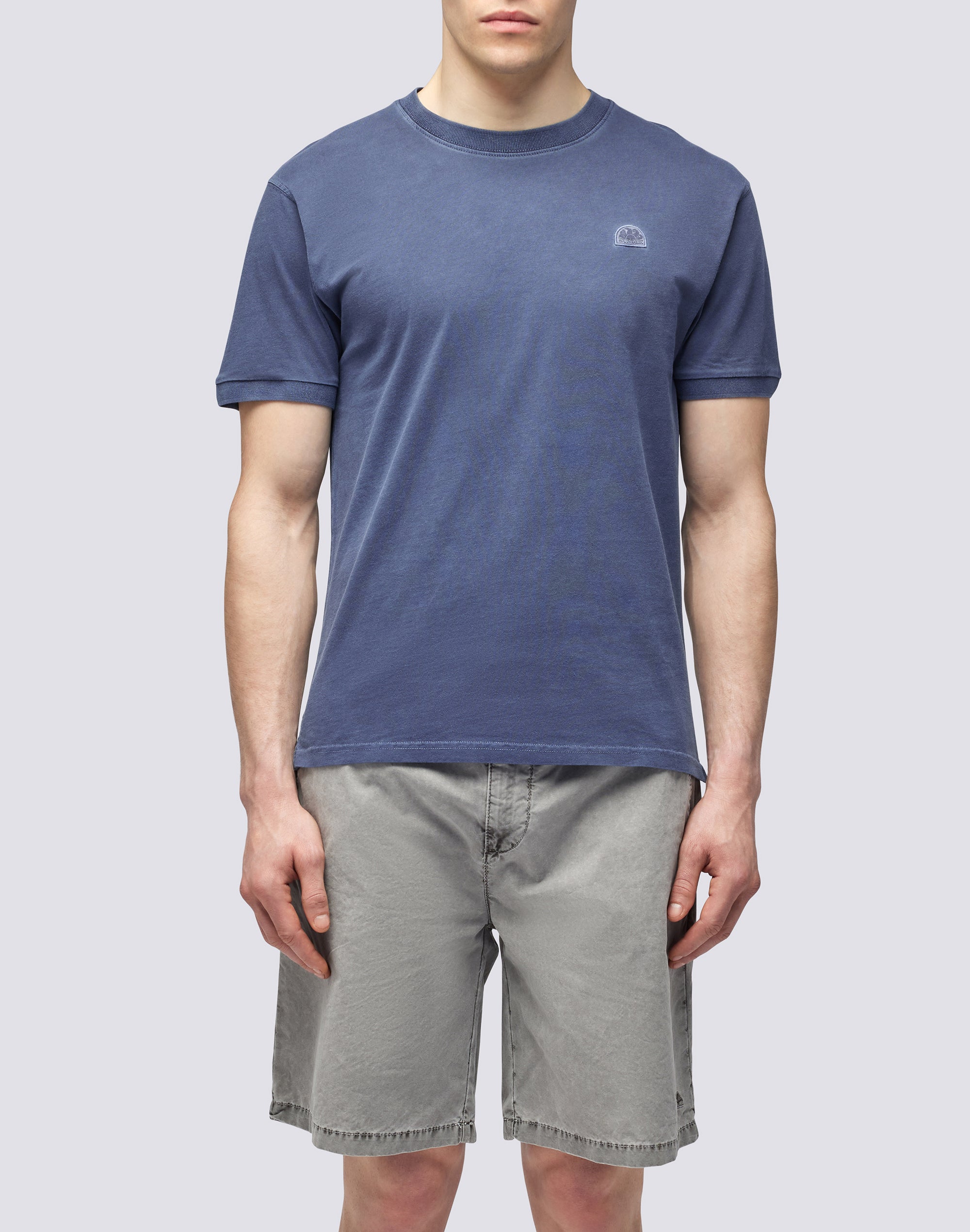 sundek-t-shirt-new-dey-uomo-girocollo-tinto-capo-con-logo image 1