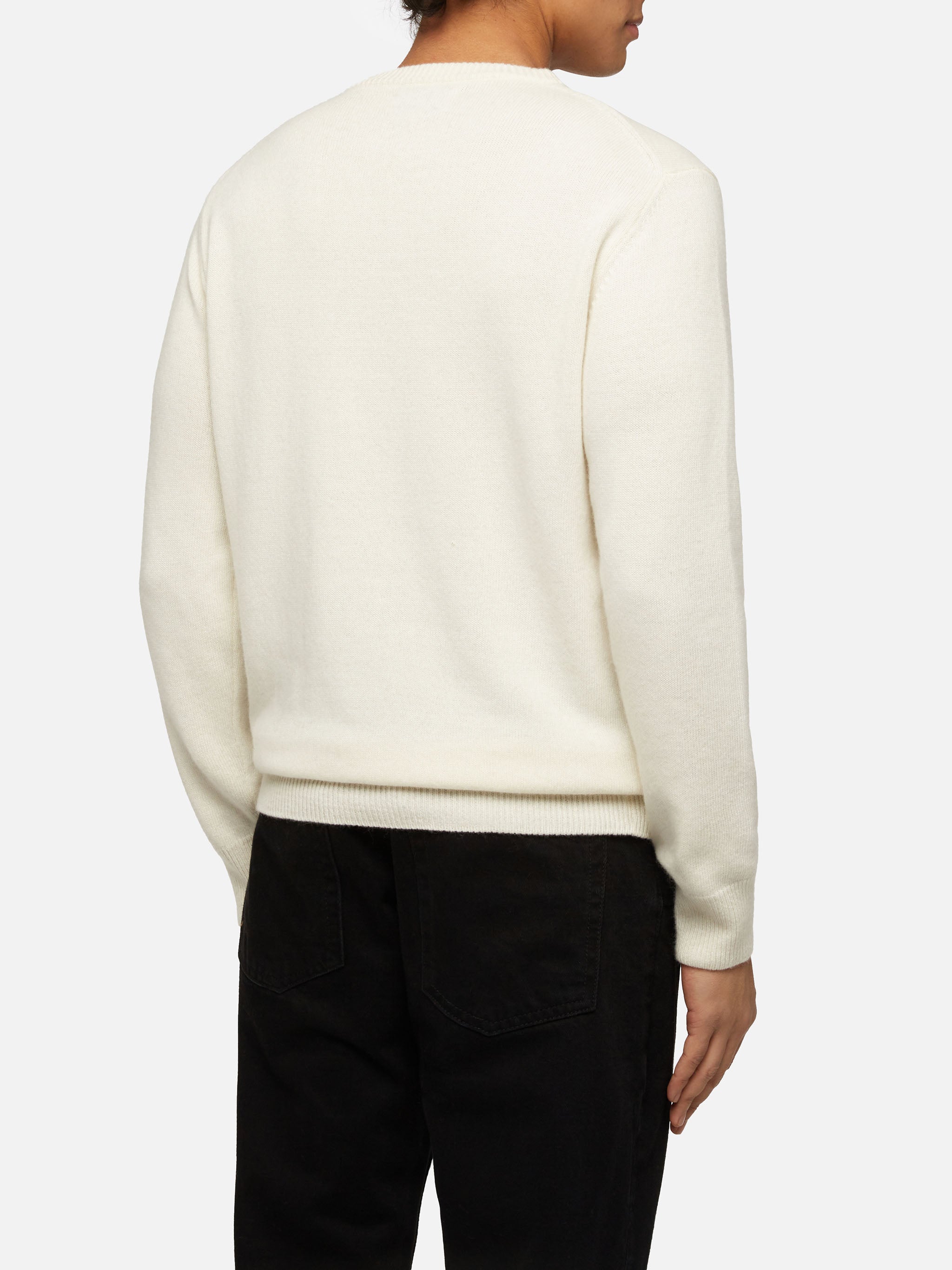 mc2-saint-barth-maglione-heron-girocollo-con-jacquard-e-ricamo-snoopy-peanuts-sp image 3