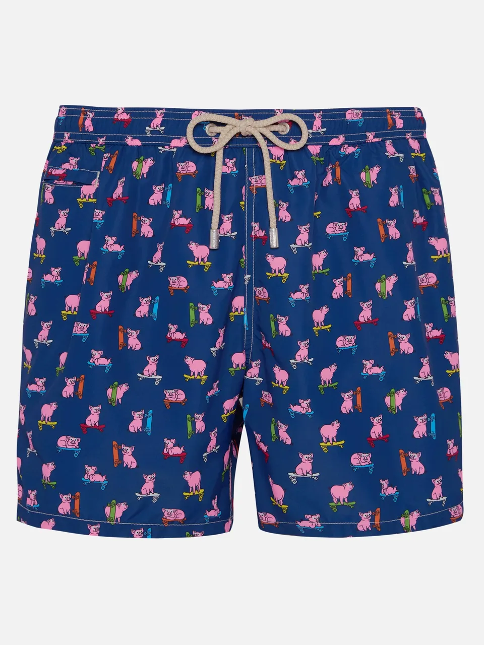 mc2-saint-barth-lighting-costume-mare-uomo-blu-stampa-maialini-skater image 1