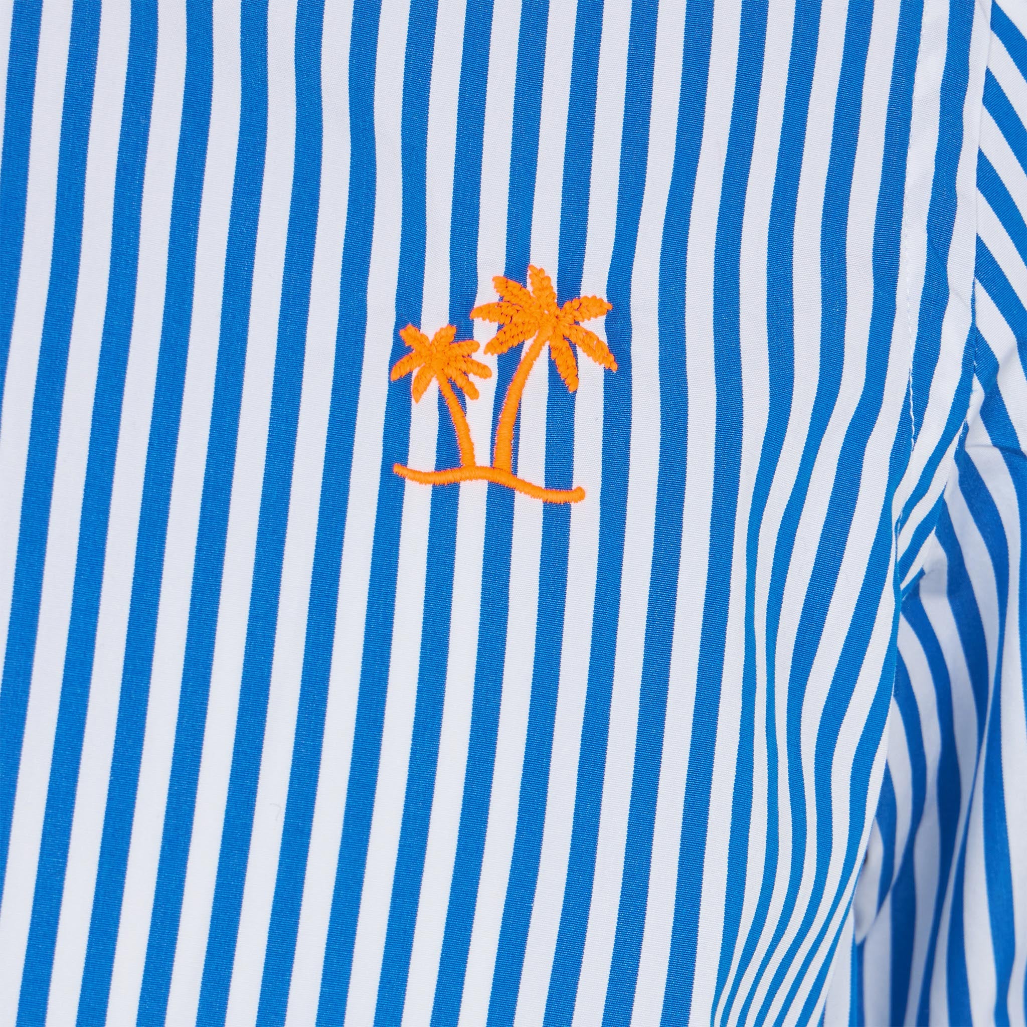 mc2-saint-barth-camicia-bambino-cotone-a-righe-bianche-e-blu image 3