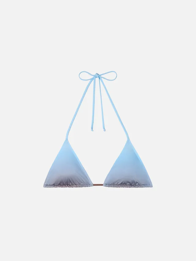 mc2-saint-barth-leah-top-bikini-a-triangolo-stampa-sfumata-marrone-e-azzurro image 1