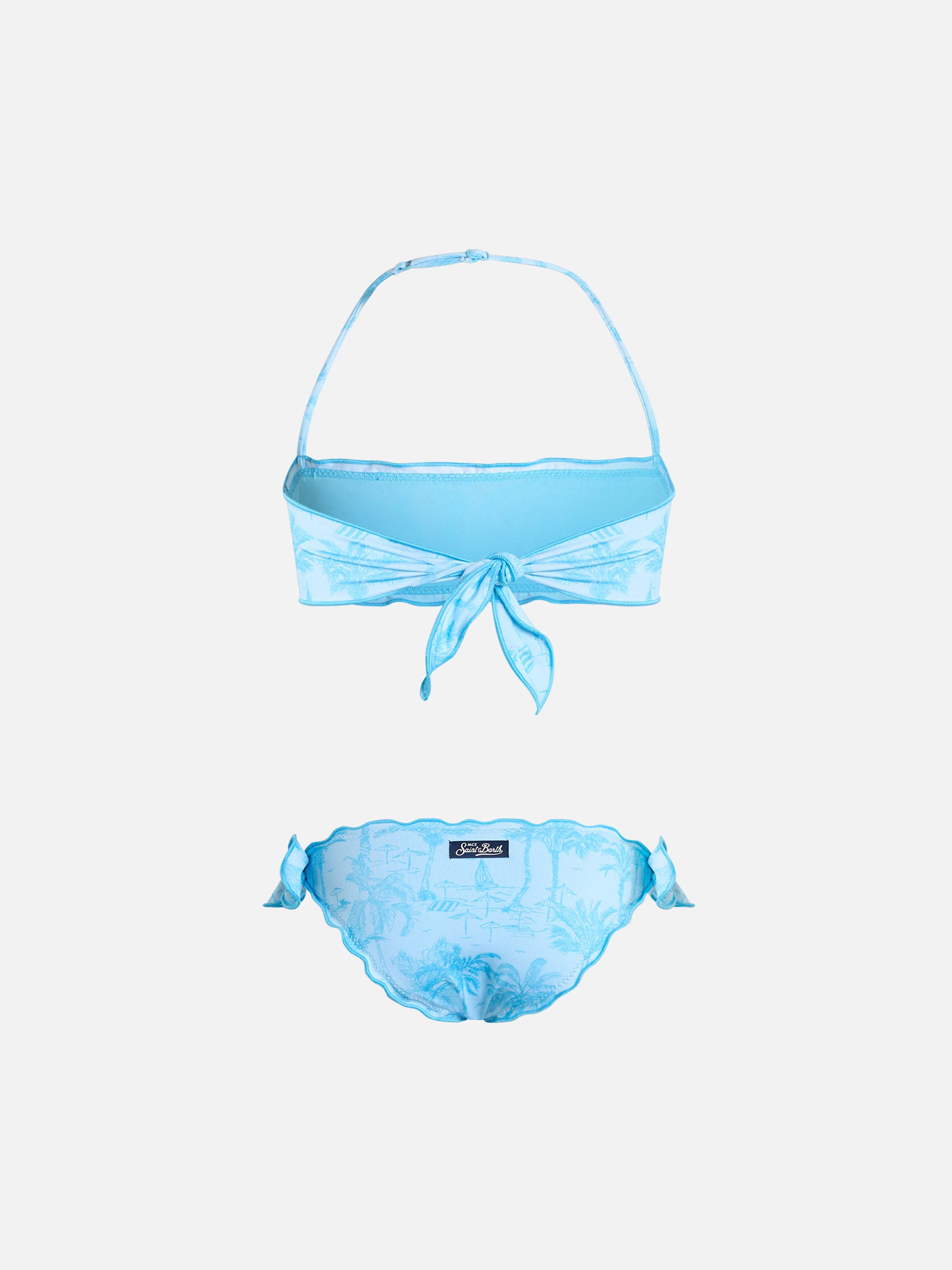 mc2-saint-barth-bikini-fascia-emy-bambina-toile-de-jouy-azzurro image 2