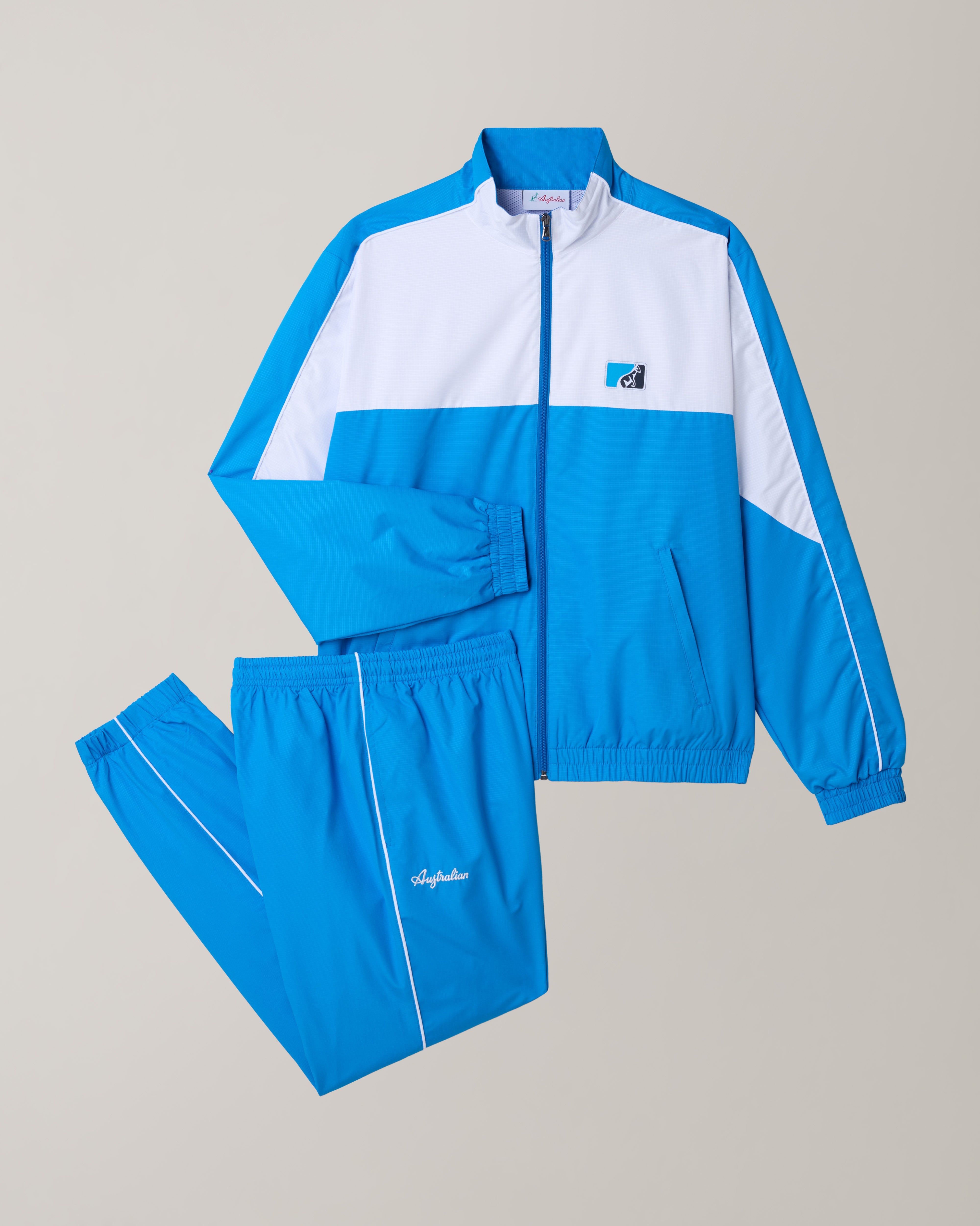 australian-poison-tracksuit-tuta-blu-capri image 8