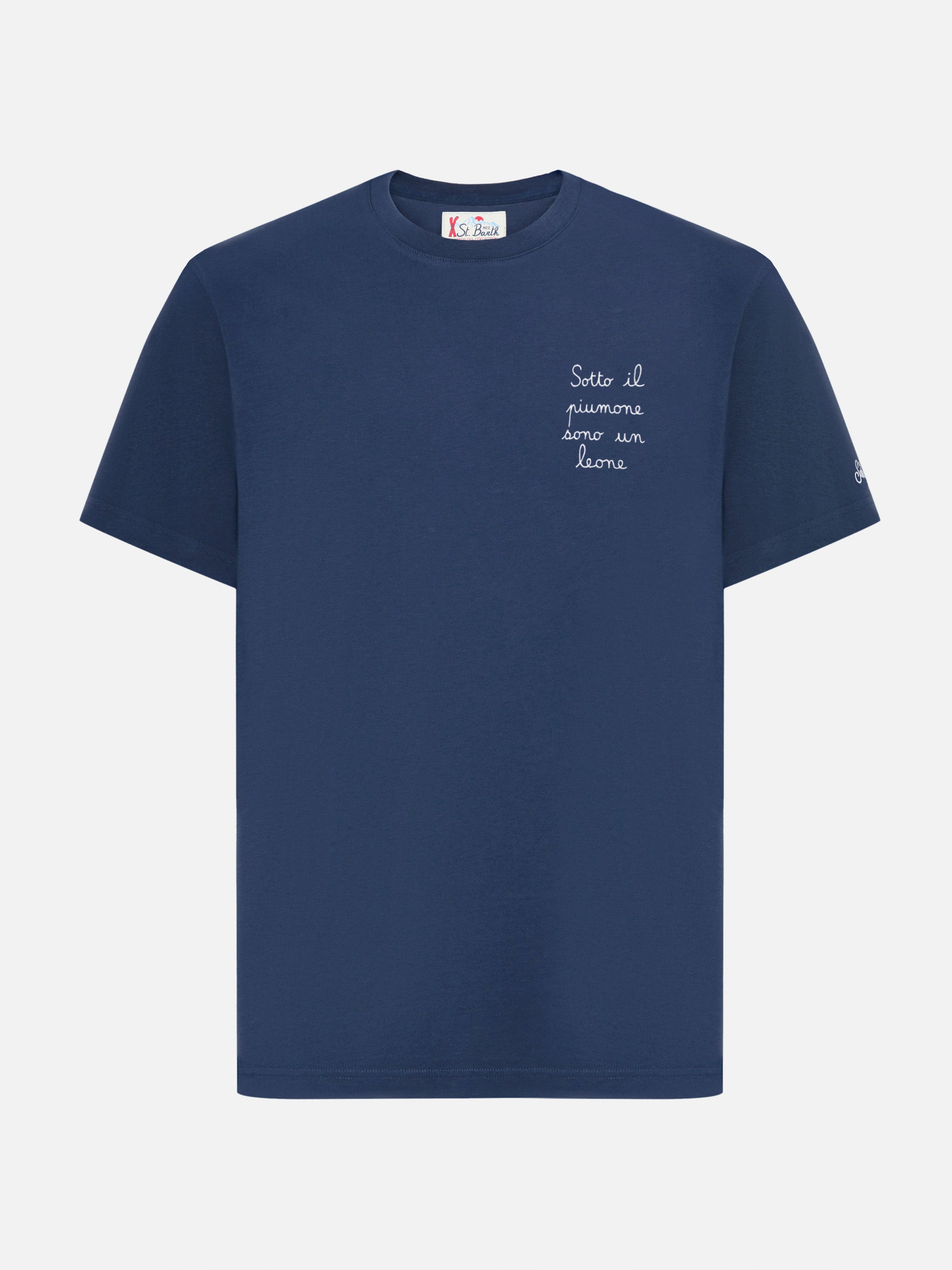 mc2-saint-barth-arnott-t-shirt-uomo-in-cotone-blu image 4