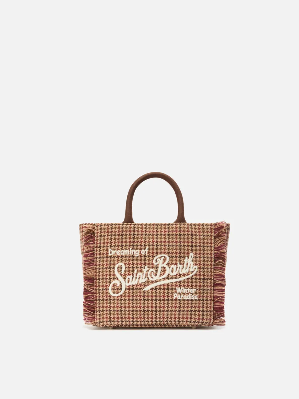 mc2-saint-barth-vanity-mini-wool-vami023-mini-bag-bordeaux-pied-de-poule image 1
