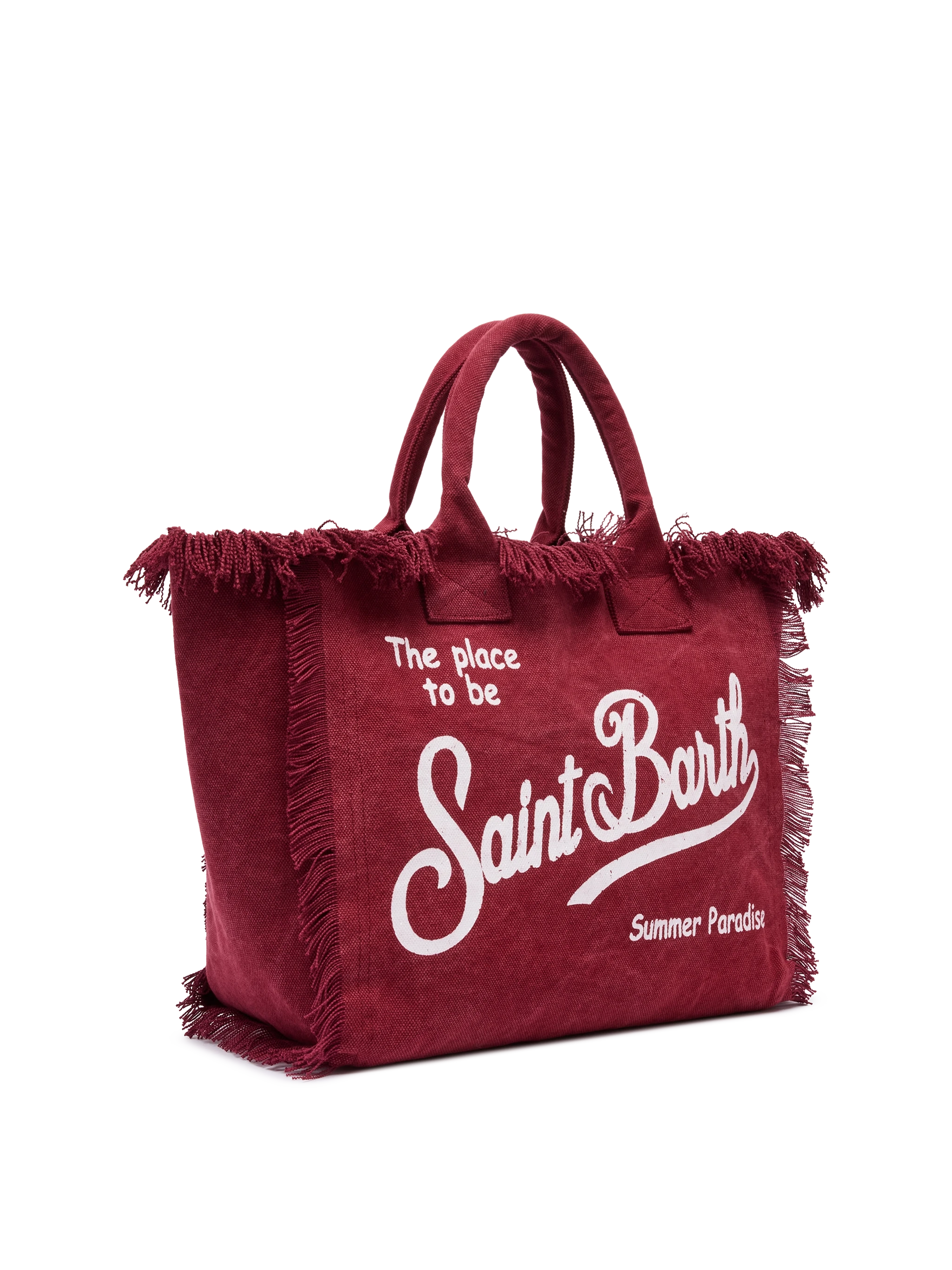 mc2-saint-barth-vanity-borsa-a-spalla-canvas-cotone-bordeaux image 4
