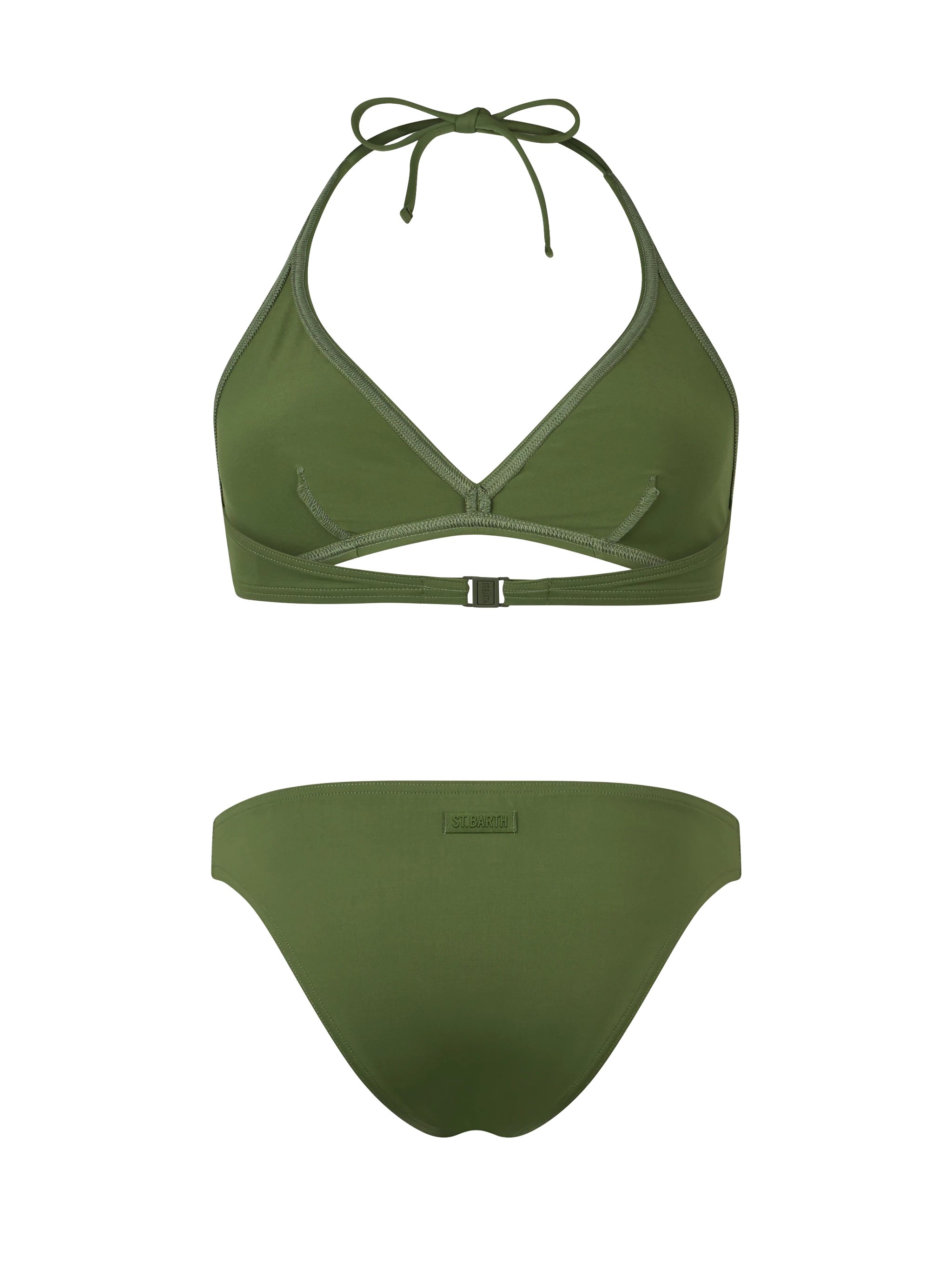 mc2-saint-barth-bikini-gaia-maia-da-donna-bralette-triangolo-verde-militare image 3