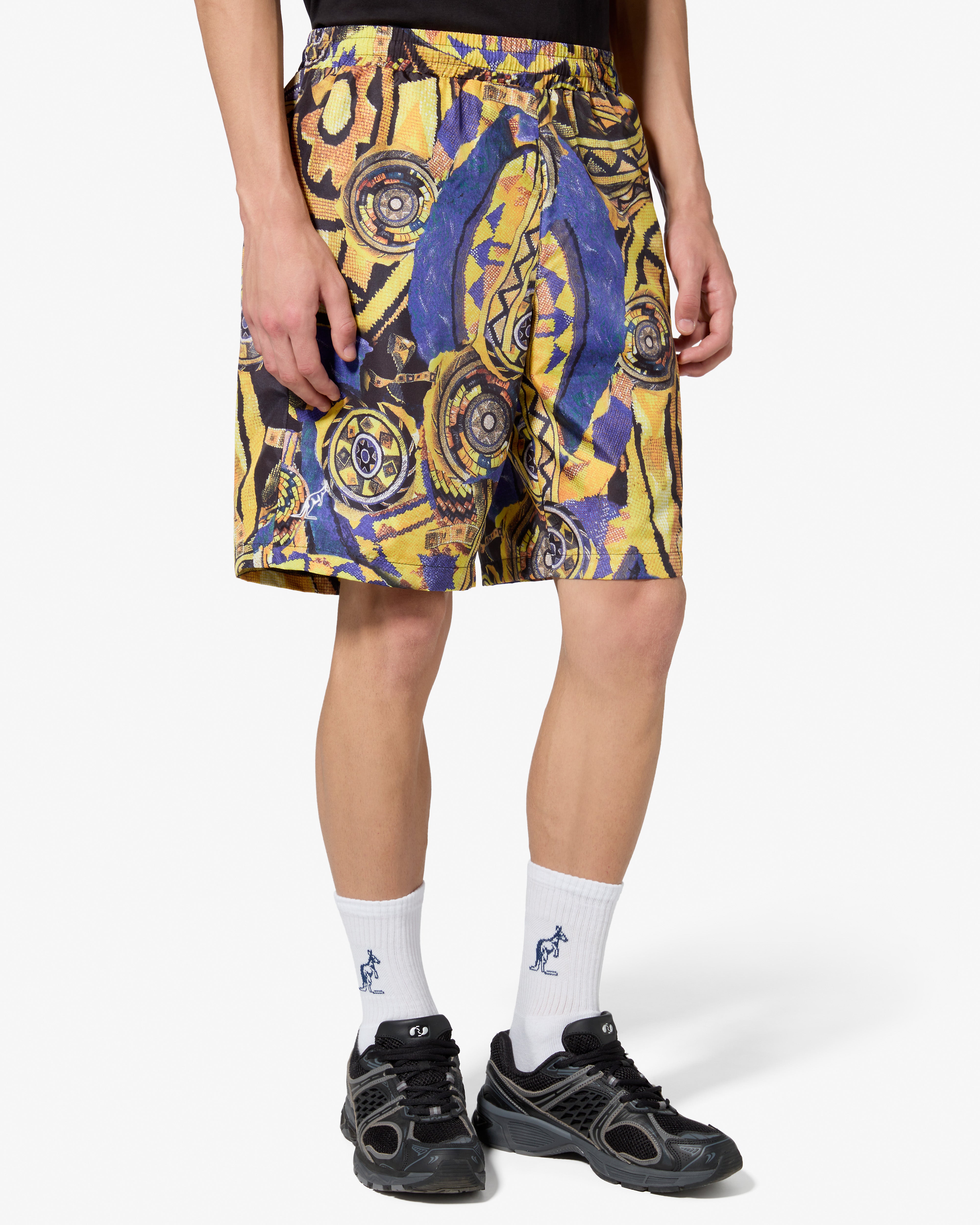 australian-mistero-print-short-mare-zafferano-superleggero image 1