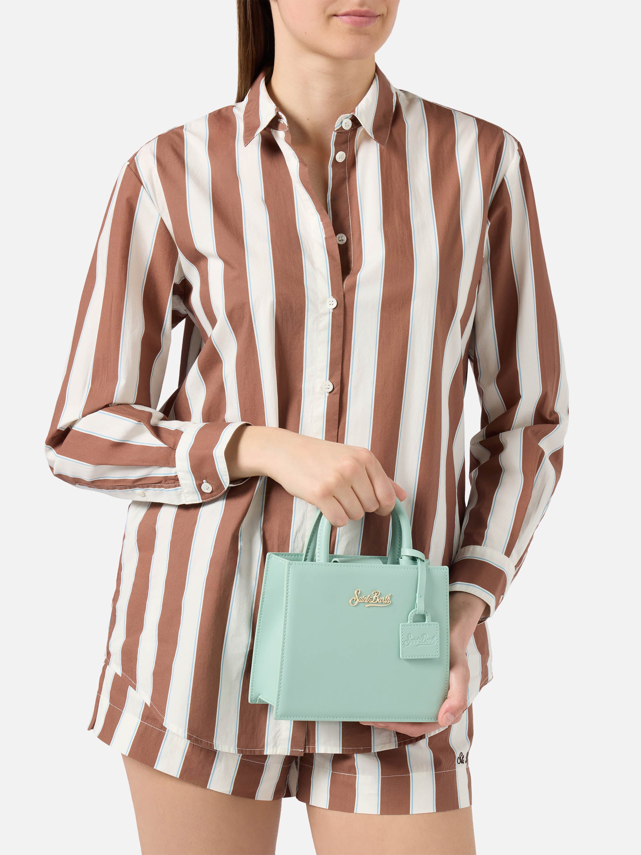 mc2-saint-barth-shop-mini-borsa-in-pelle-liscia-verde-menta-strutturata image 2