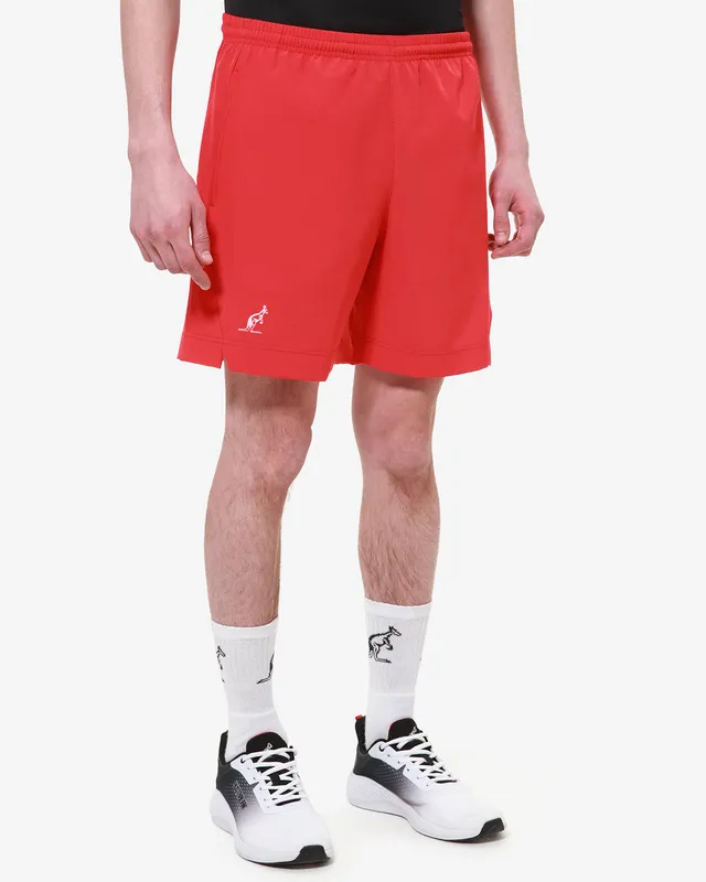 australian-slam-short-tennis-rosso-vivo-made-in-italy image 1