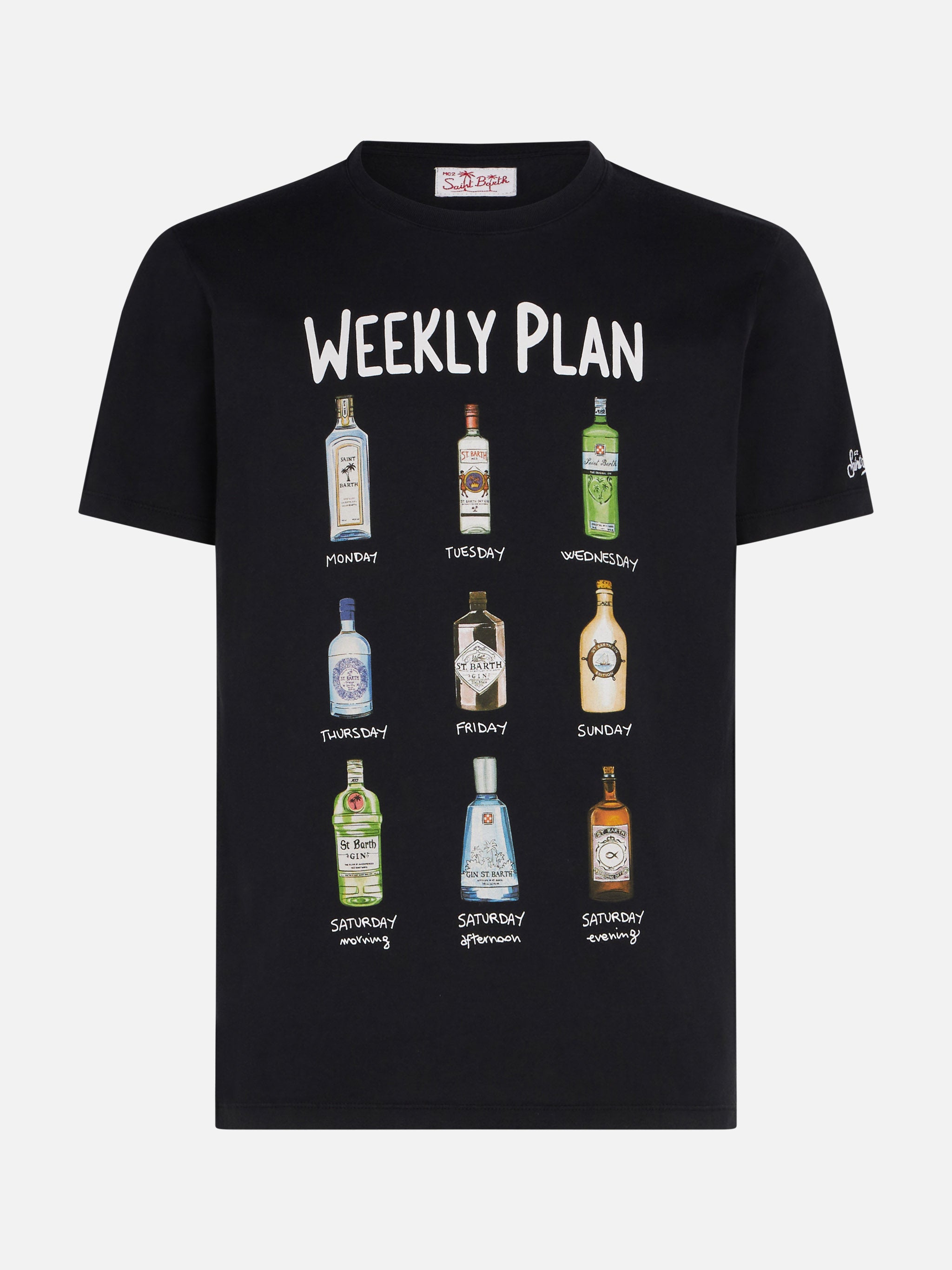 mc2-saint-barth-jack-t-shirt-uomo-cotone-nero-stampa-cocktails image 1