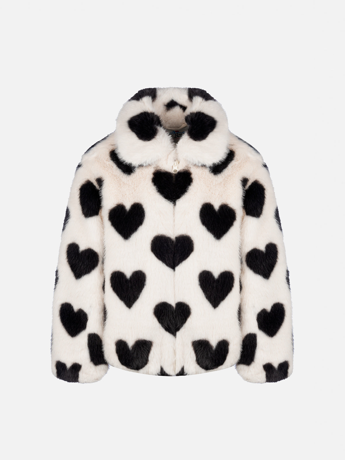mc2-saint-barth-aveline-girl-giacca-bomber-in-pelliccia-ecologica-con-stampa-cuo image 1