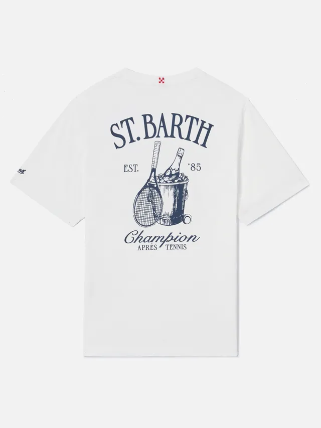 t-shirt-uomo-mc2-saint-barth-portland-bianca-con-illustrazione-apr-s-tennis-cham image 1
