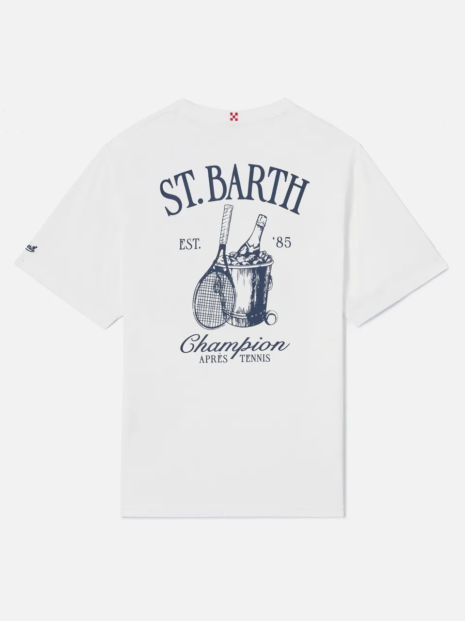 t-shirt-uomo-mc2-saint-barth-portland-bianca-con-illustrazione-apr-s-tennis-cham image 1