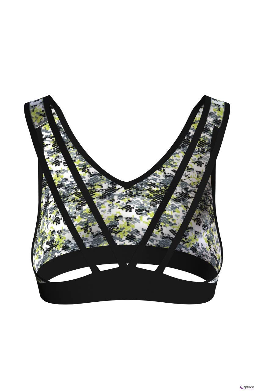 arena-w-gym-v-neck-reggiseno-sportivo-donna image 3