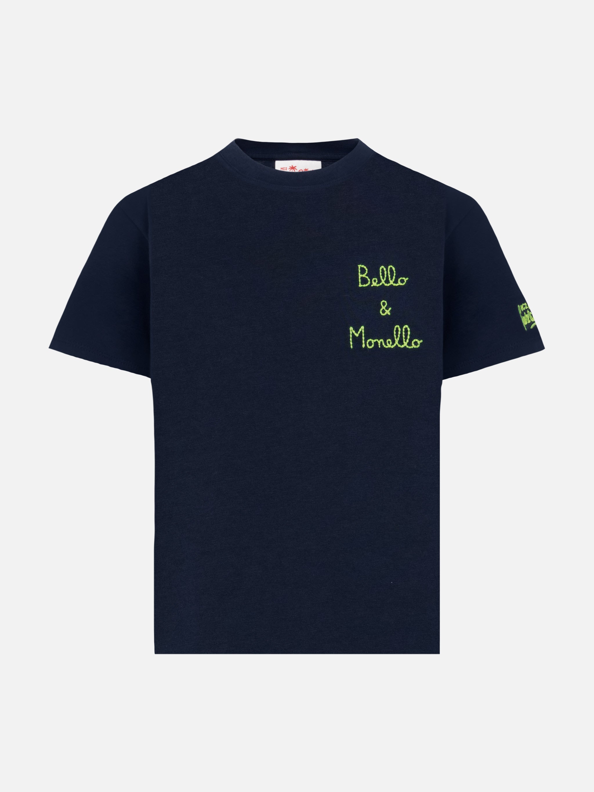 mc2-saint-barth-portofino-jr-t-shirt-bambino-cotone-blu-navy-bello-e-monello image 1