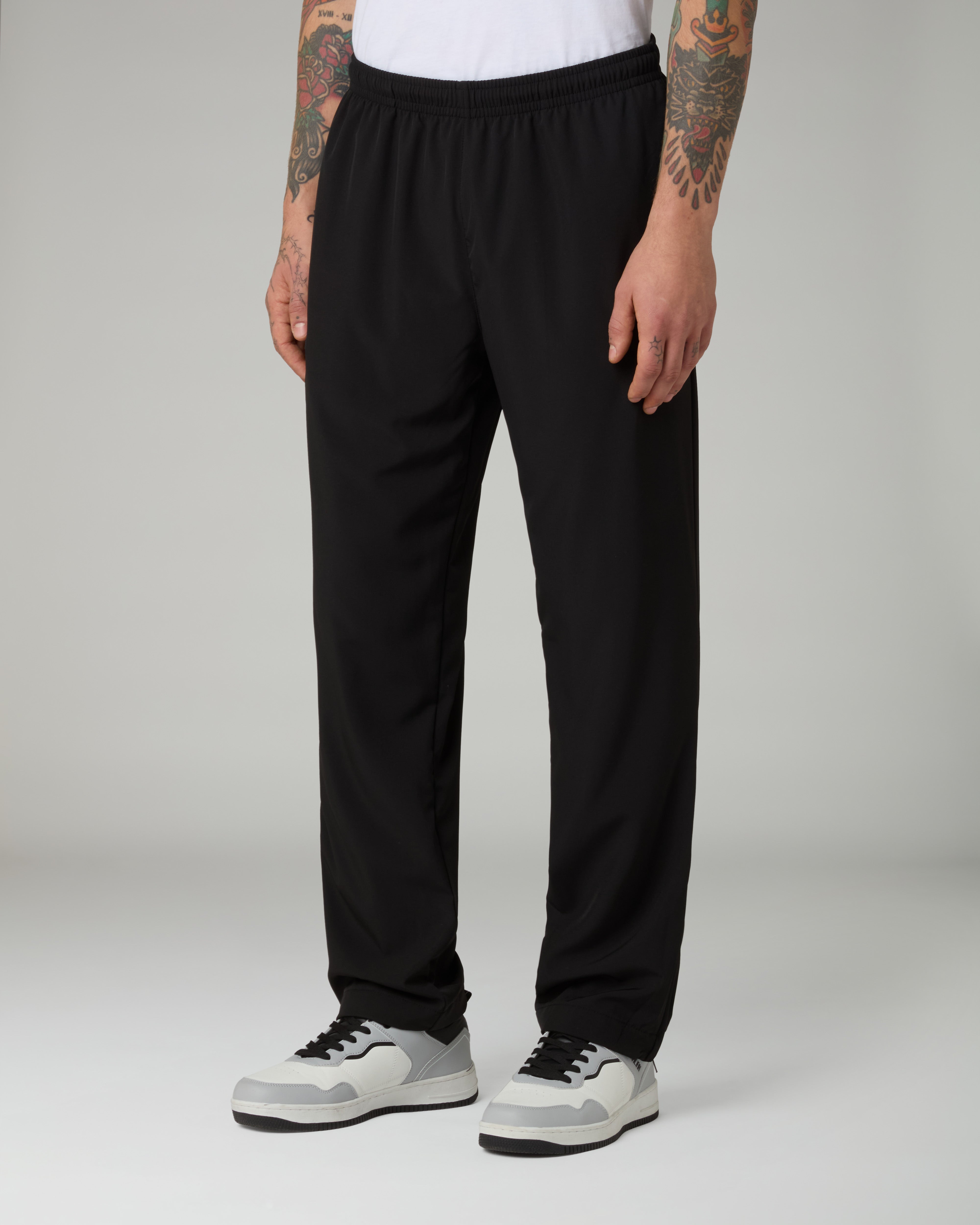 australian-classy-track-pant-nero-in-tessuto-slam-bi-elastico image 1