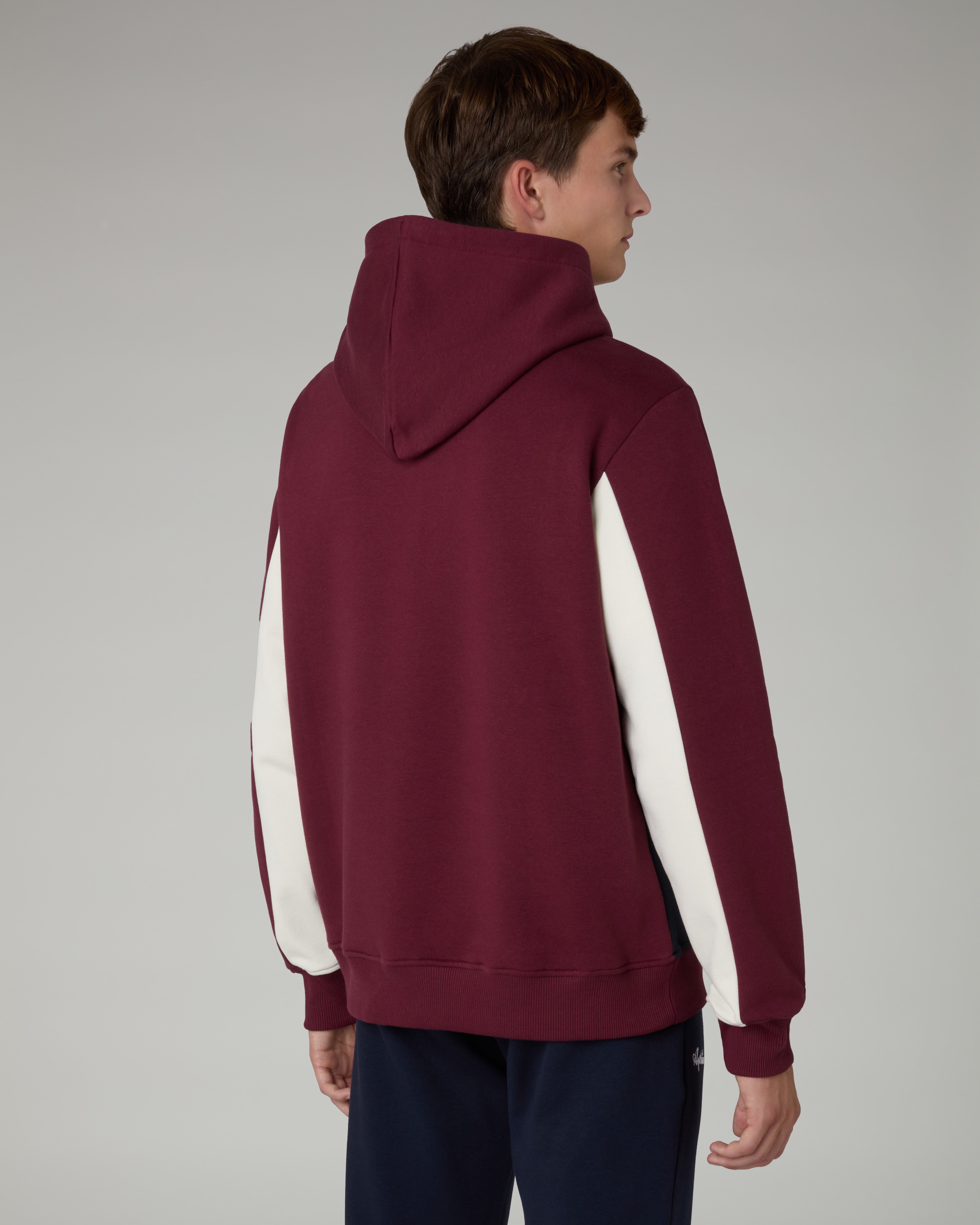 australian-posh-hoodie-felpa-con-cappuccio-rubino image 4