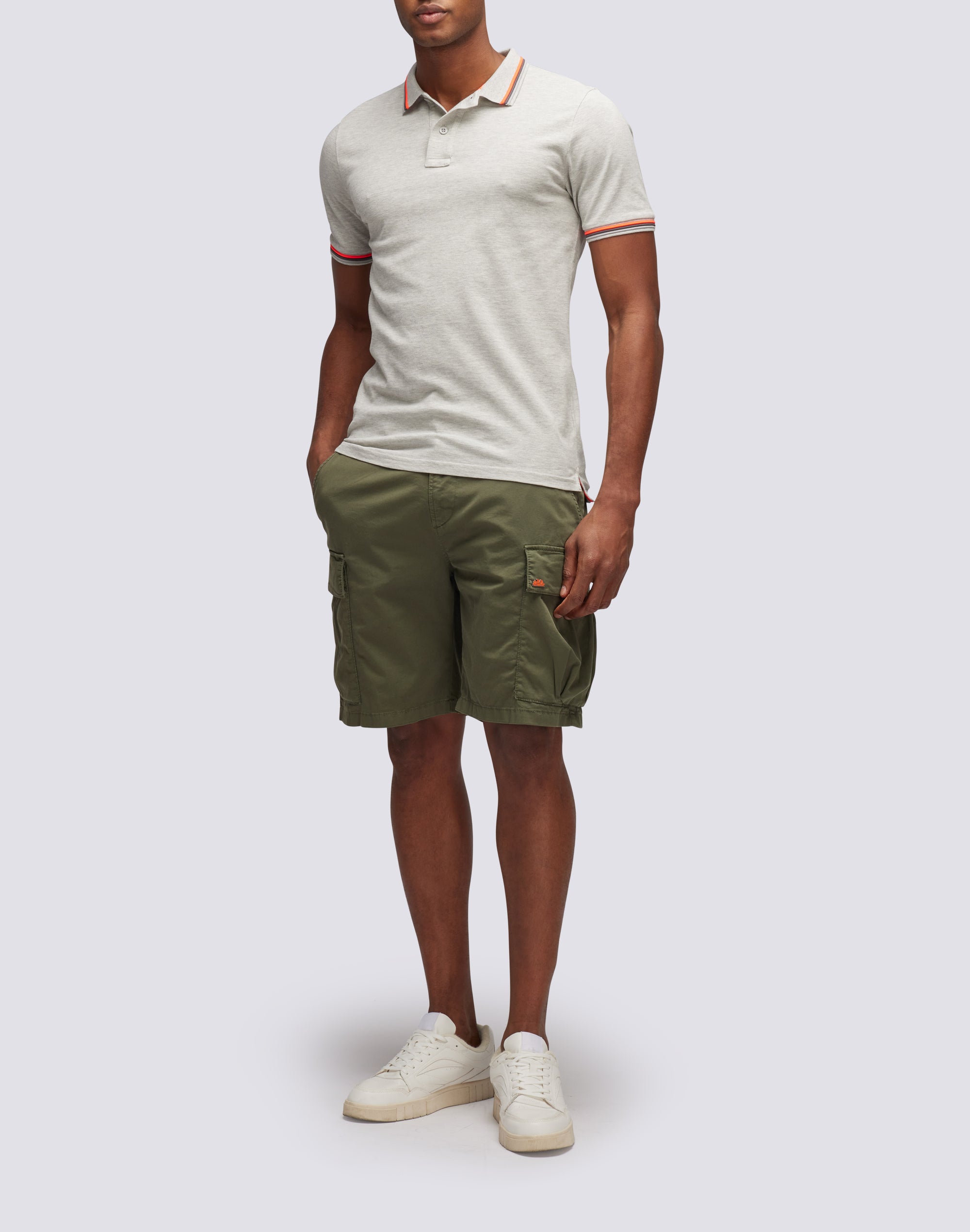 sundek-walkshort-uomo-in-twill-di-cotone-cargo image 3