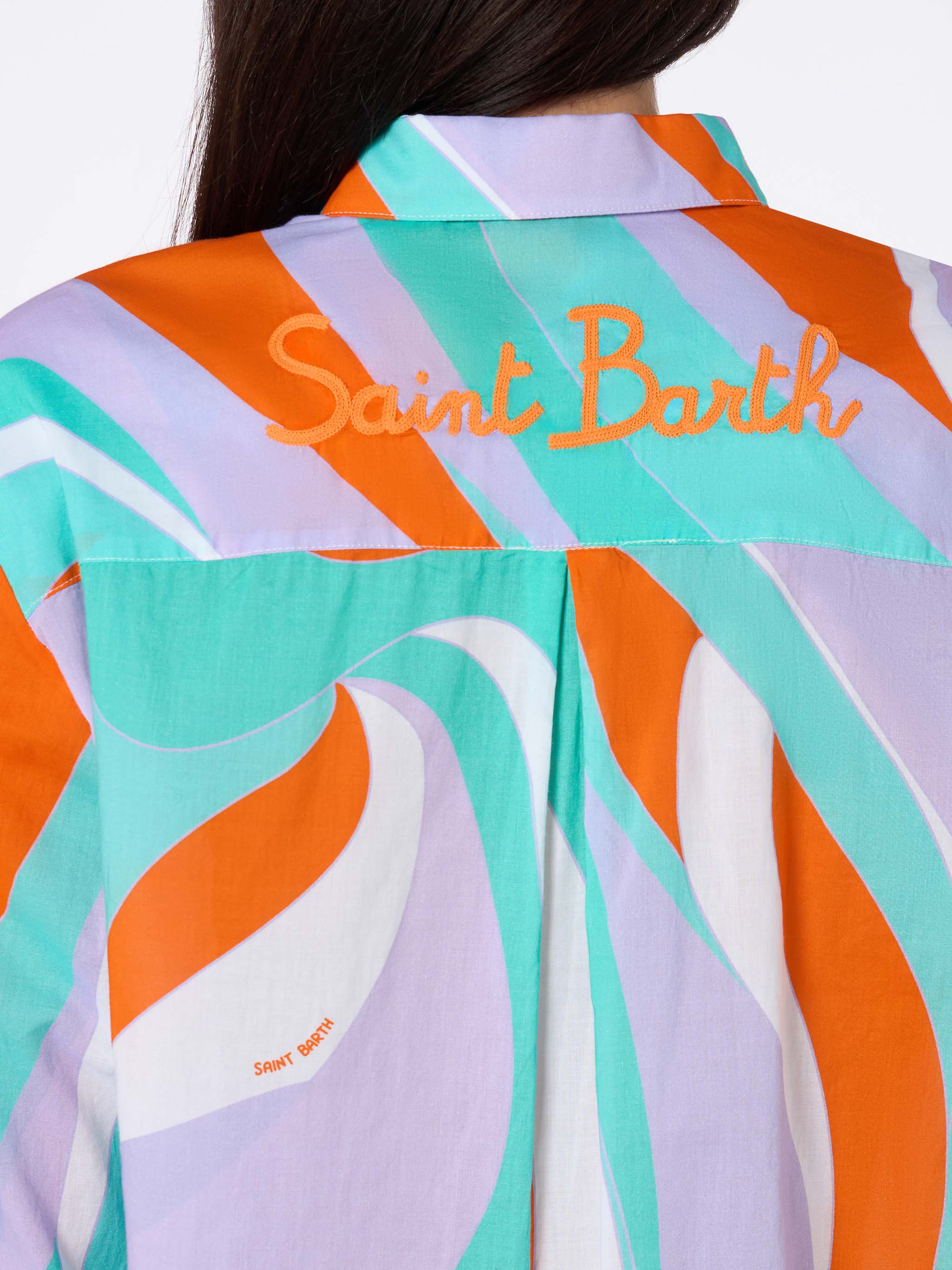 mc2-saint-barth-camicia-brigitte-in-cotone-con-stampa-shape-wave image 2